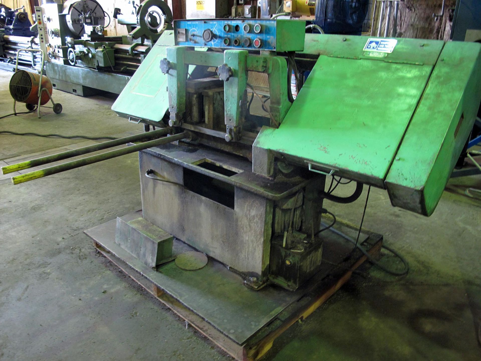 HORIZONTAL BANDSAW, JET EQUIPMENT 12" X 18", Mdl. HBS-12A, spds: 45-240 FPM, 1-1/8" x 12', 6" x 0. - Image 2 of 6