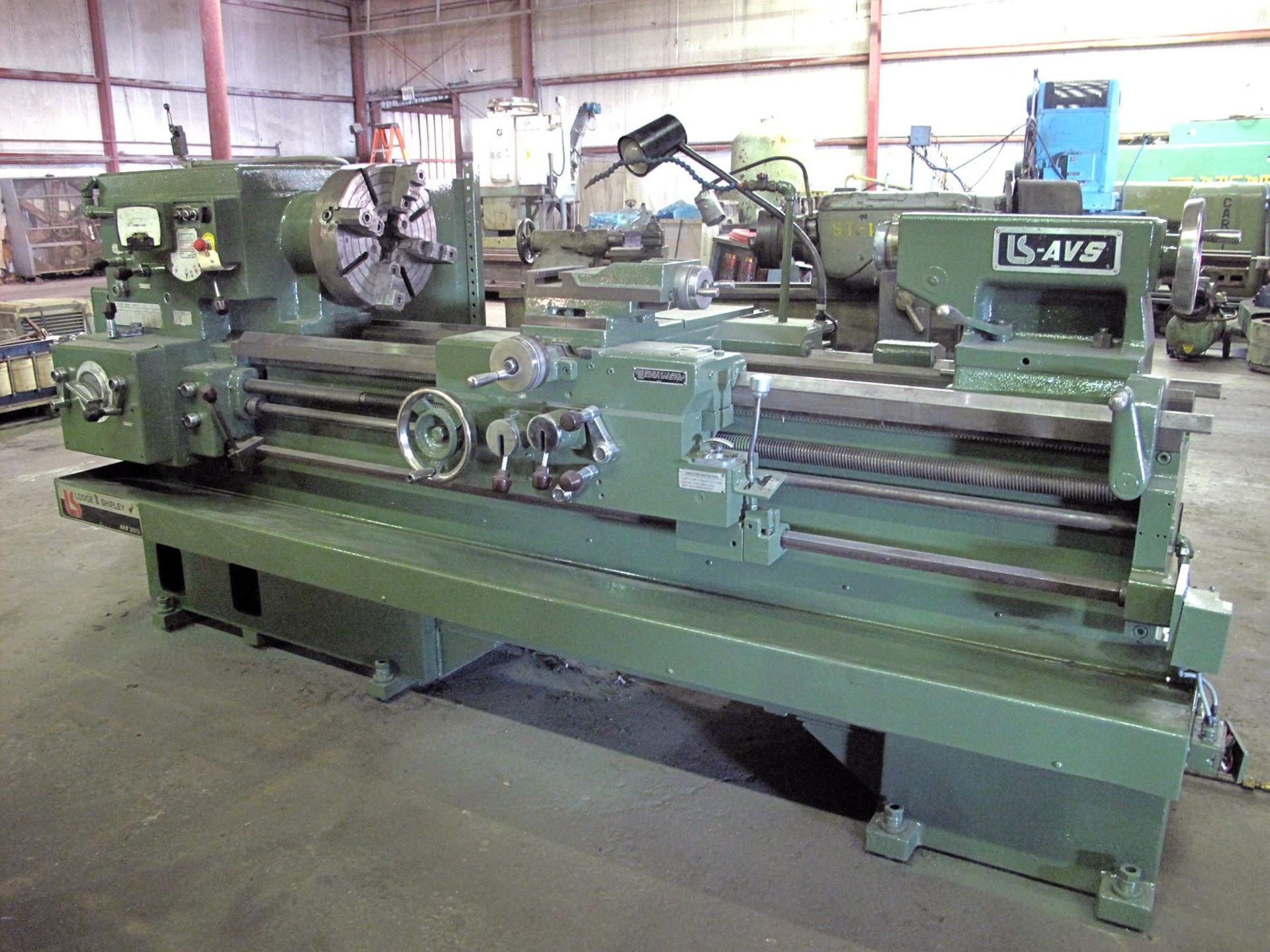 ENGINE LATHE, LODGE & SHIPLEY 20" X 54", Mdl. AVS-2013, 20.5" sw. over bed, 13.5" sw. over