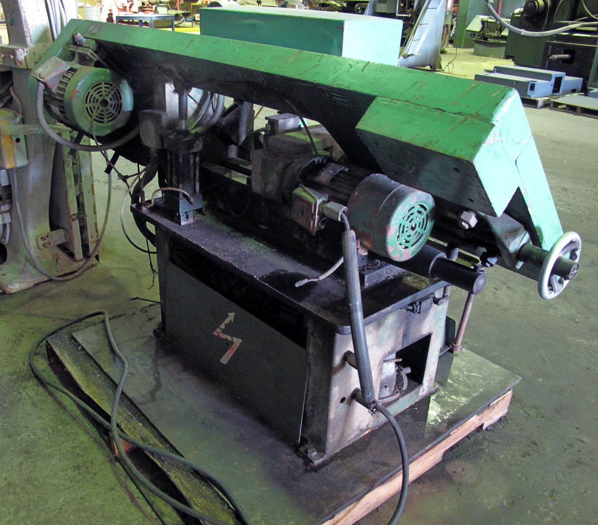 HORIZONTAL BANDSAW, JET EQUIPMENT 12" X 18", Mdl. HBS-12A, spds: 45-240 FPM, 1-1/8" x 12', 6" x 0. - Image 5 of 6