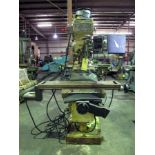 CNC VERTICAL KNEE MILL, CHEVALIER MDL. FM-32HP, 10" x 50" table, Prototrak M2 2-axis CNC control w/