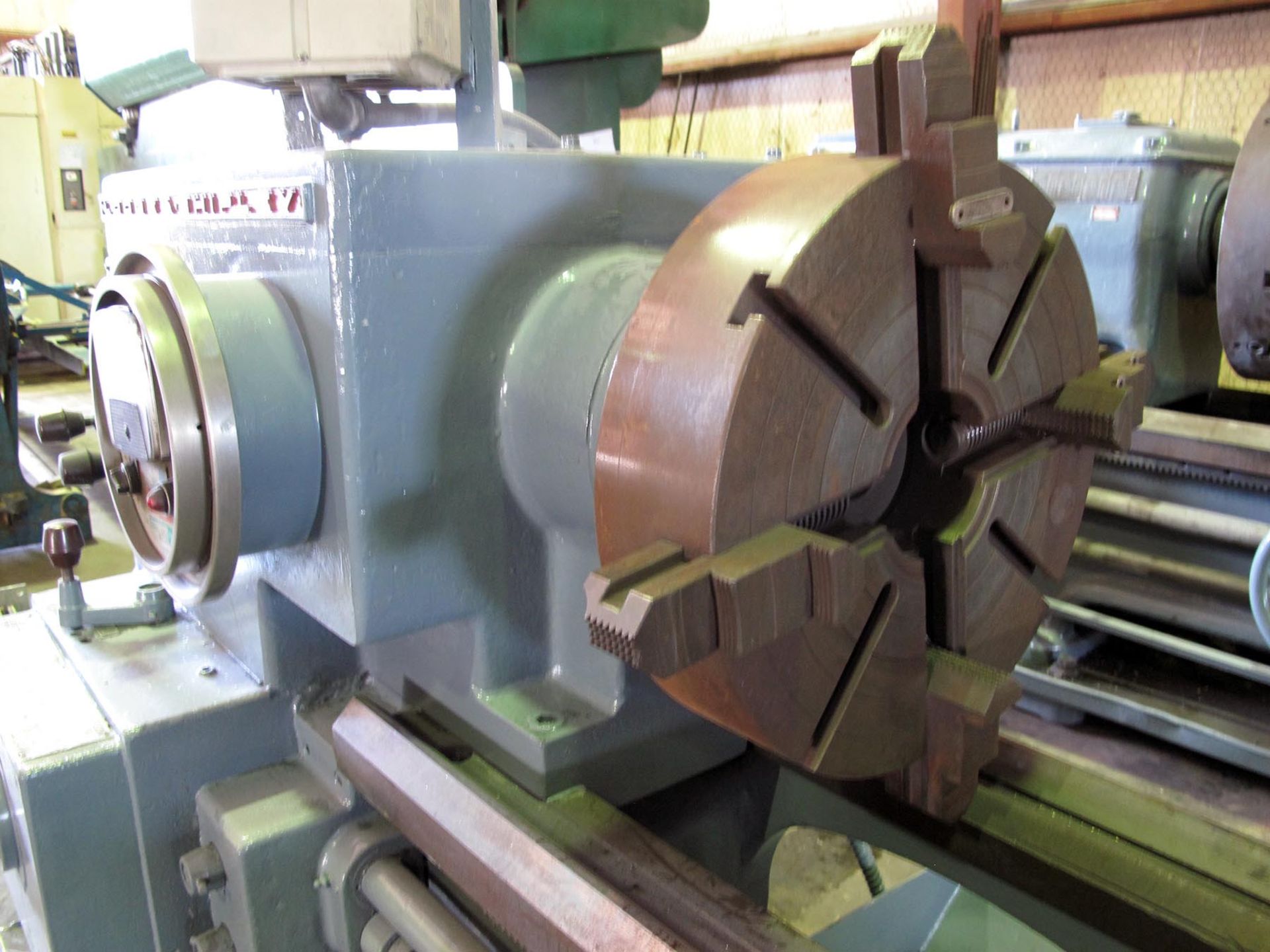 ENGINE LATHE, LODGE & SHIPLEY 20" X 54", Mdl. AVS-2013, 20.5" sw. over bed, 13.5" sw. over - Image 4 of 8