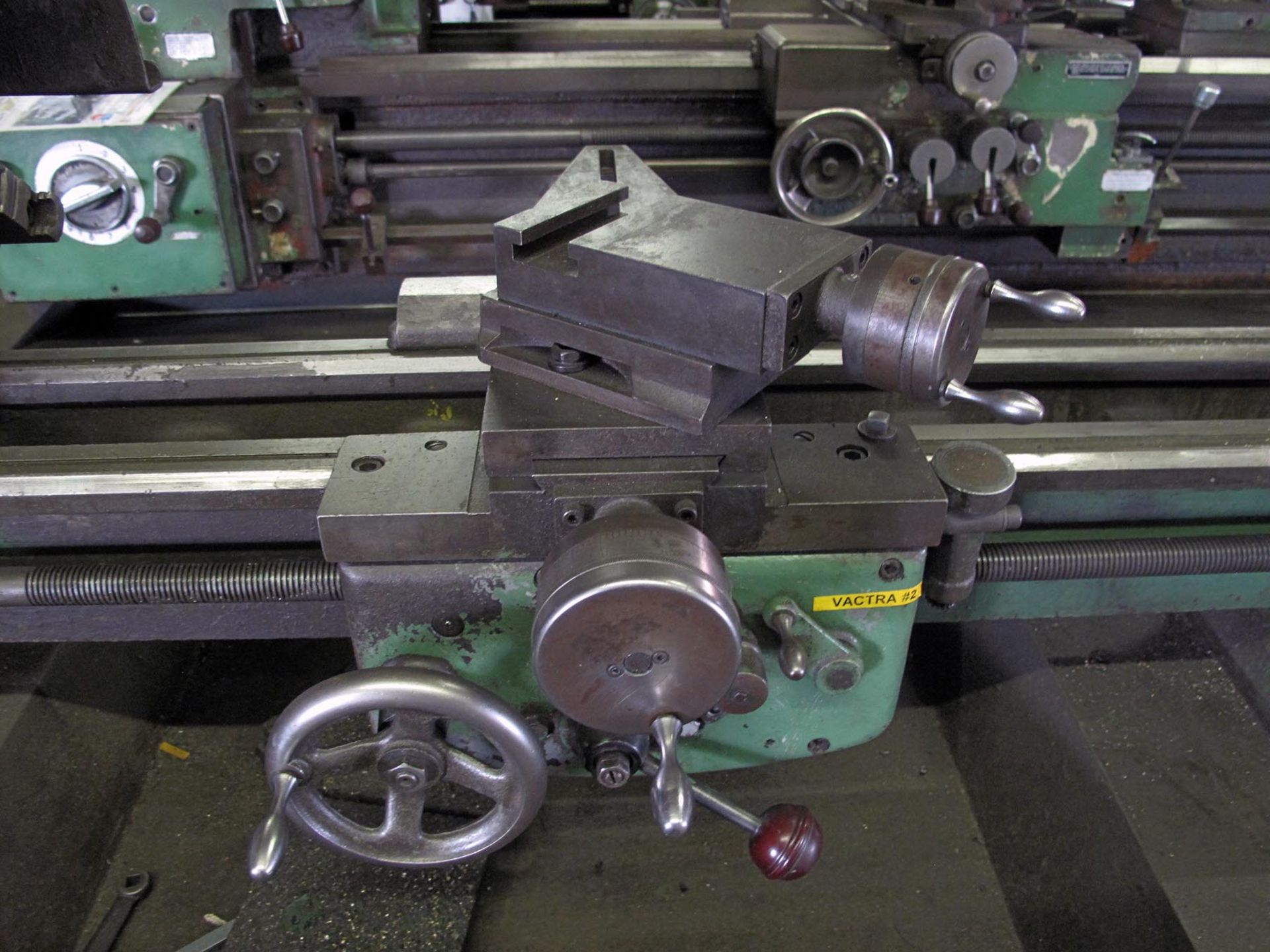 ENGINE LATHE, LOGAN 12" X 35", Mdl. 2557 V, 7" sw. over crosslide, 55"L. bed, 1.375" spdl. bore, - Image 5 of 7