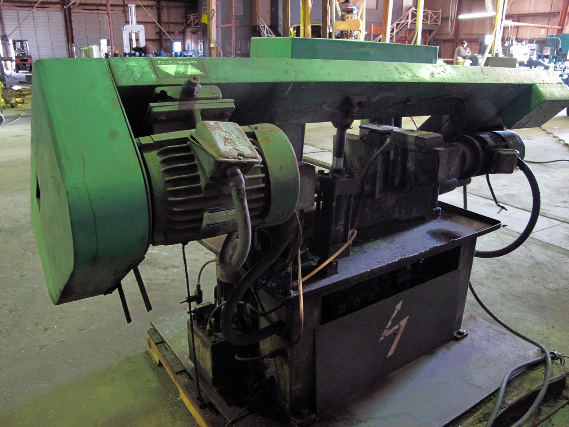 HORIZONTAL BANDSAW, JET EQUIPMENT 12" X 18", Mdl. HBS-12A, spds: 45-240 FPM, 1-1/8" x 12', 6" x 0. - Image 6 of 6