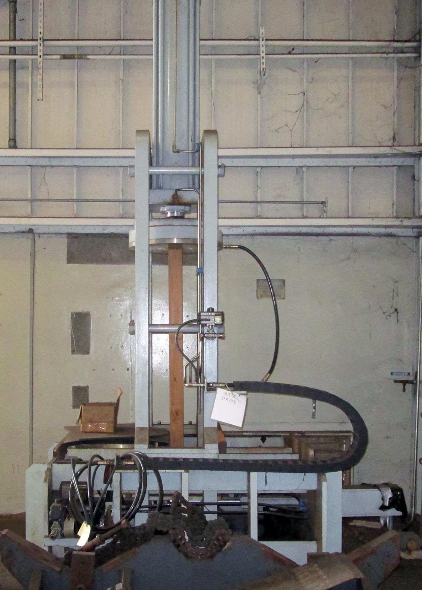 ROLL FRAME PRESS, DUNN'S HYDROTESTER MDL. RF117, S/N N.A. - Image 2 of 5