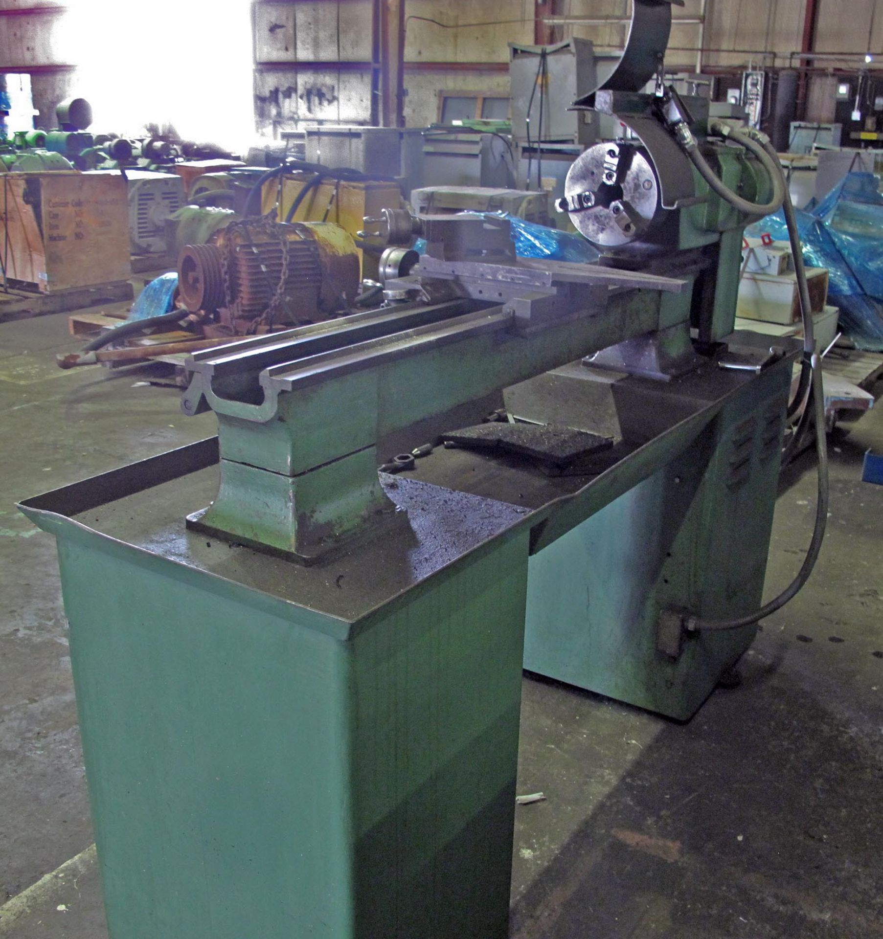 ENGINE LATHE, LOGAN 12" X 35", Mdl. 2557 V, 7" sw. over crosslide, 55"L. bed, 1.375" spdl. bore, - Image 7 of 7