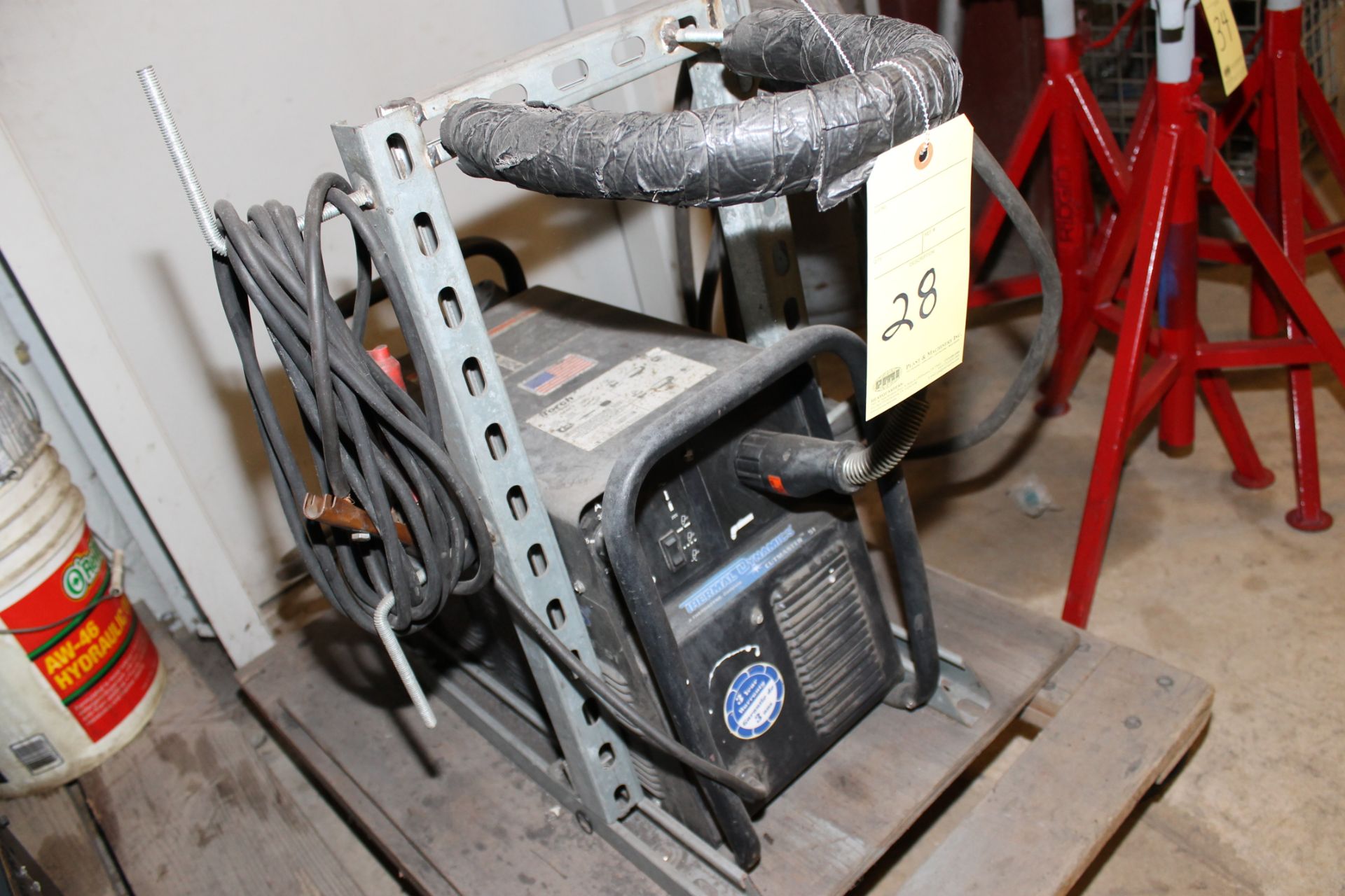 PLASMA CUTTER, THERMAL DYNAMICS MDL. CUTMASTER 51, new 2005, torch, 208/230 VAC,  (Location D)