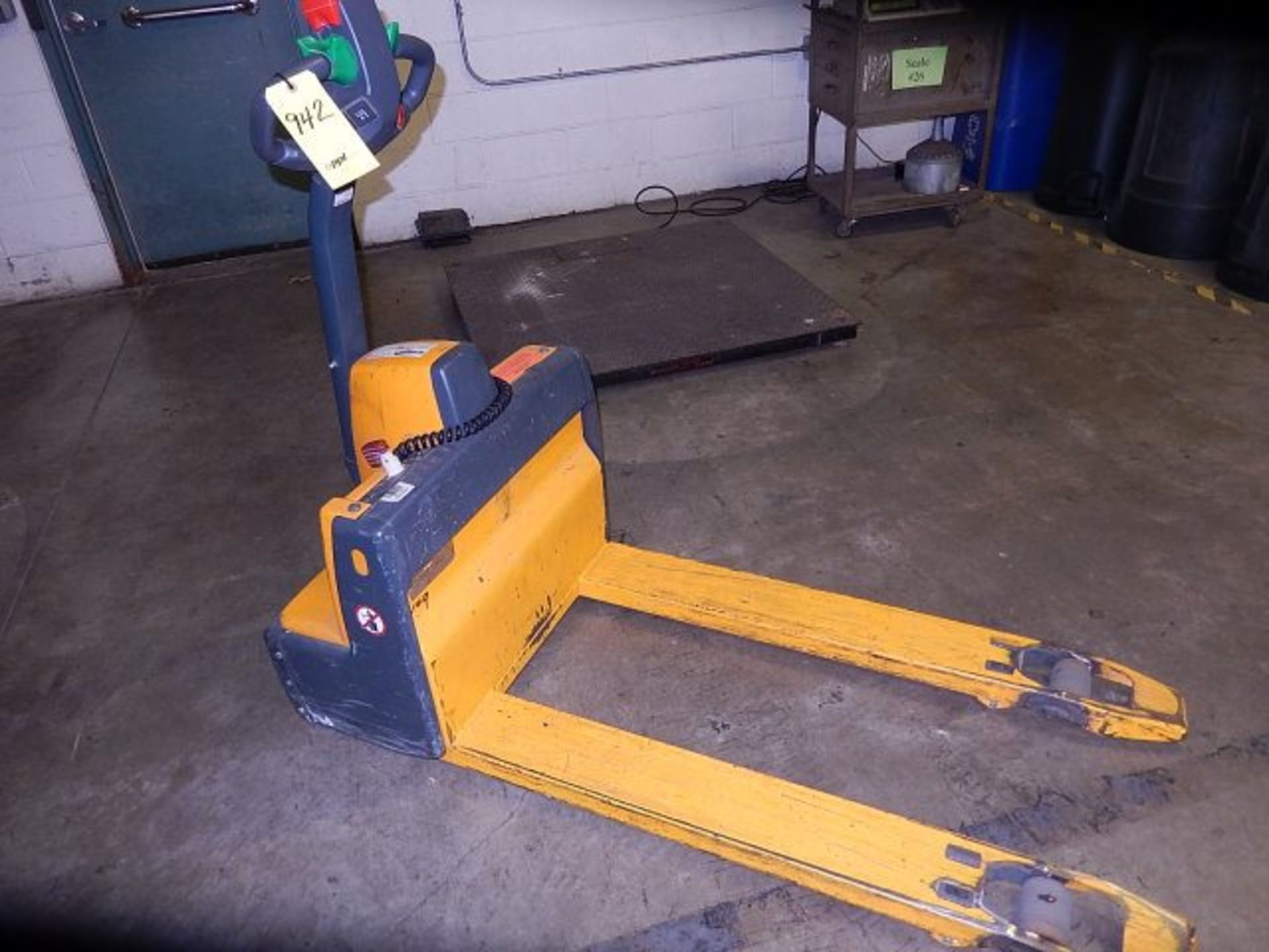 Multiton Electric Pallet Jack Model EME-AC-30-26X47, with Built-in Charger (delay removal - 12/19)