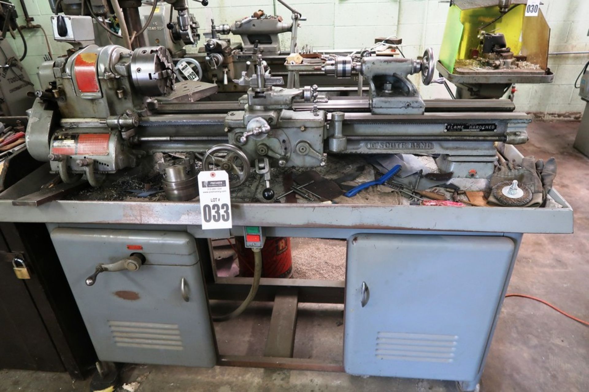 10' South Bend Model Cl187Rb Tool Room Lathe, S/N 18949RKX