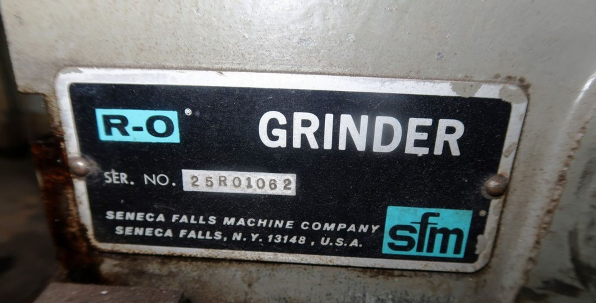 Seneca Falls R-O Form Relief Grinder, S/N 25R01062 - Image 3 of 3