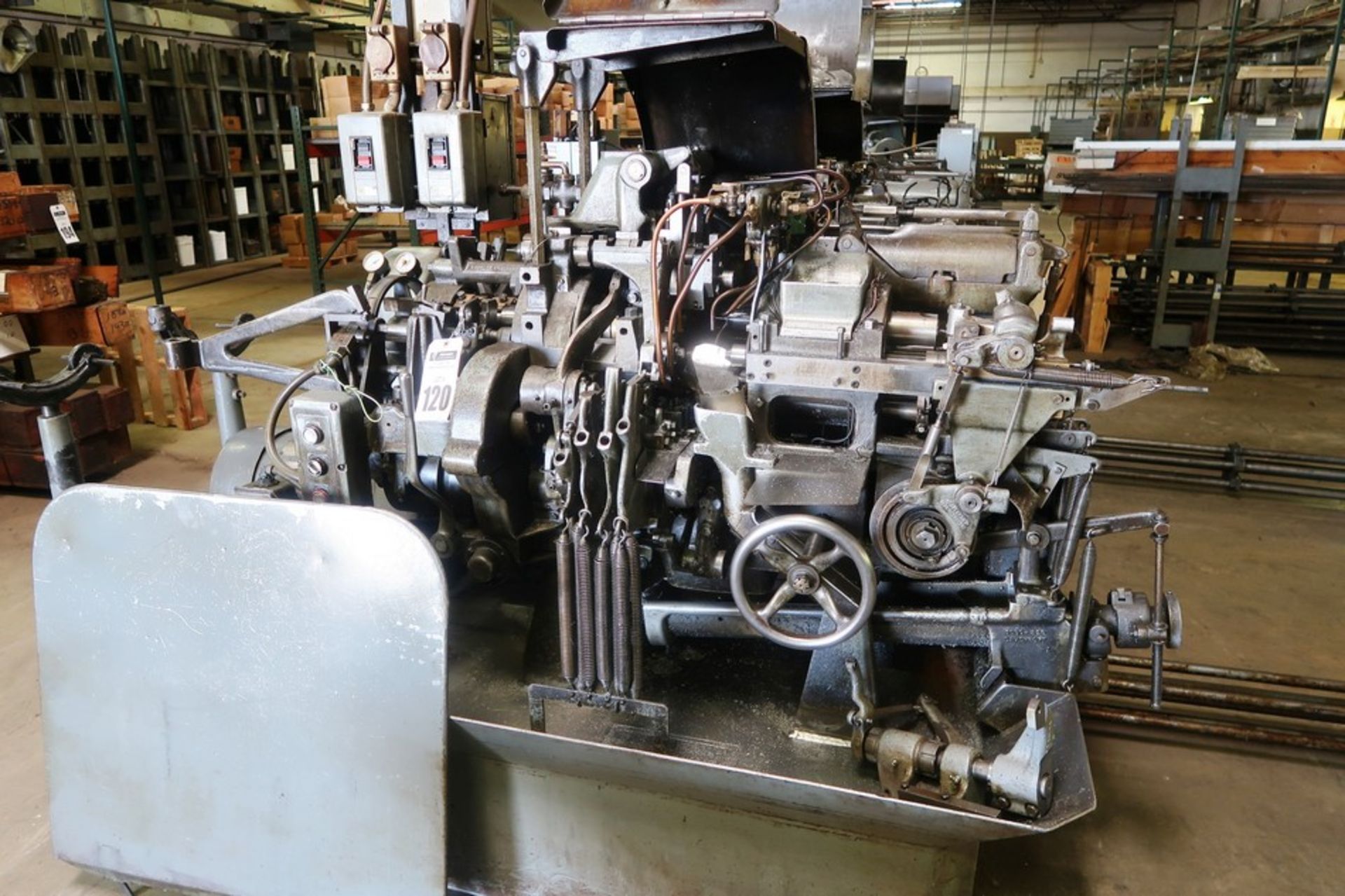 3/4" 1960 Davenport Model B 5-Spindle Automatic Bar Machine, S/N 4120
