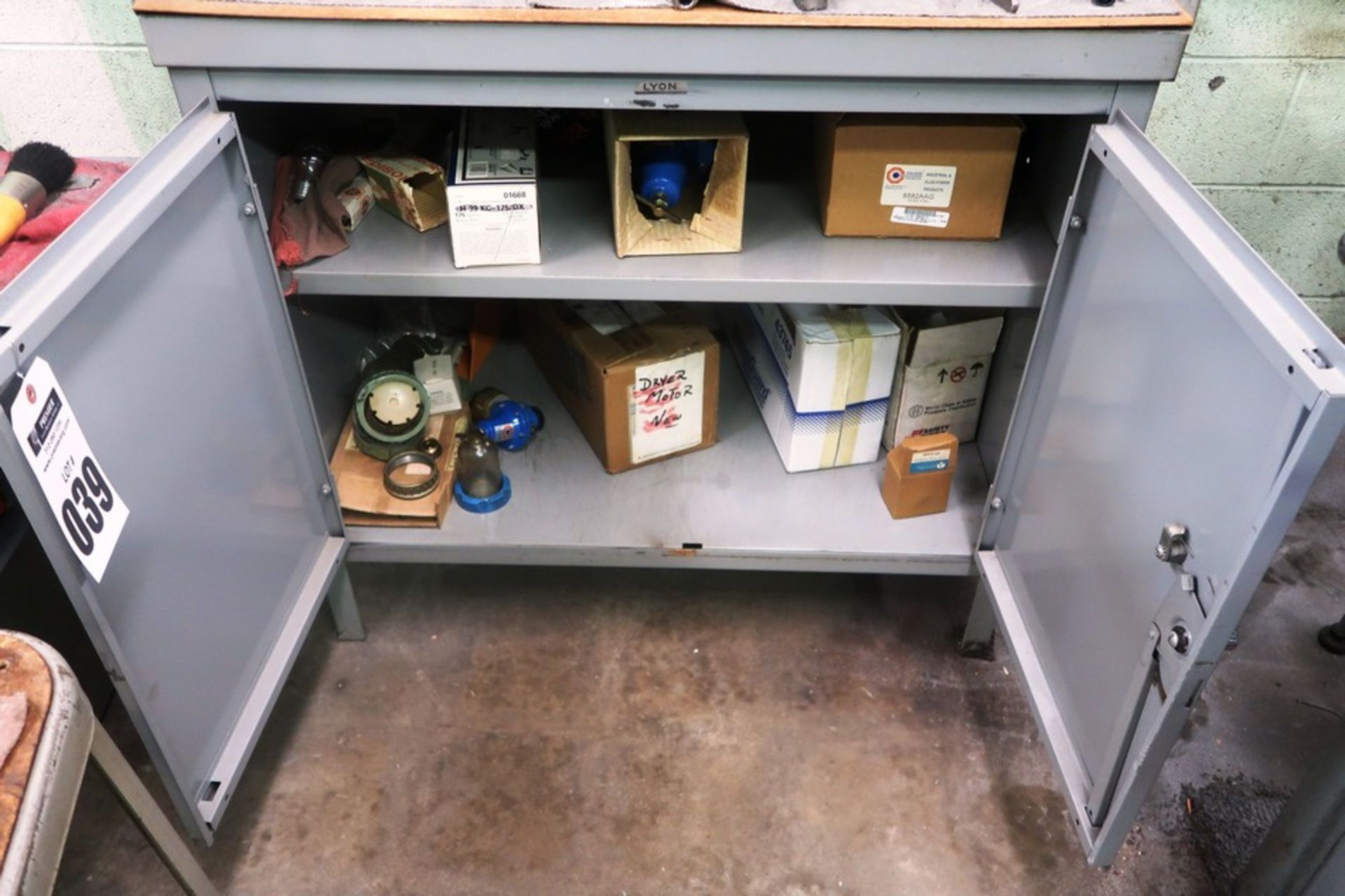 Cabinet With Contents
