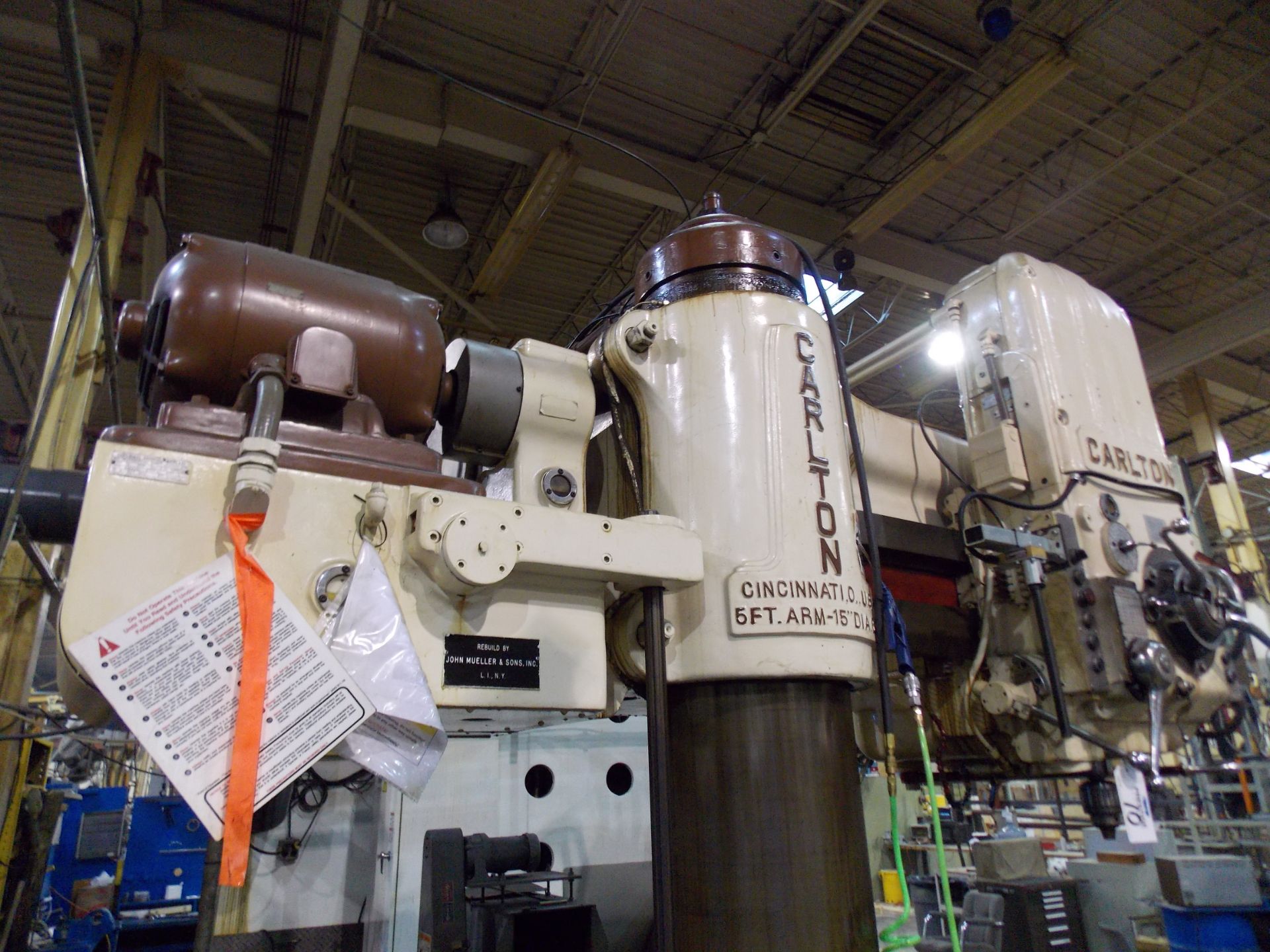 CARLTON 5' x 15" Radial Arm Drill - Image 4 of 7