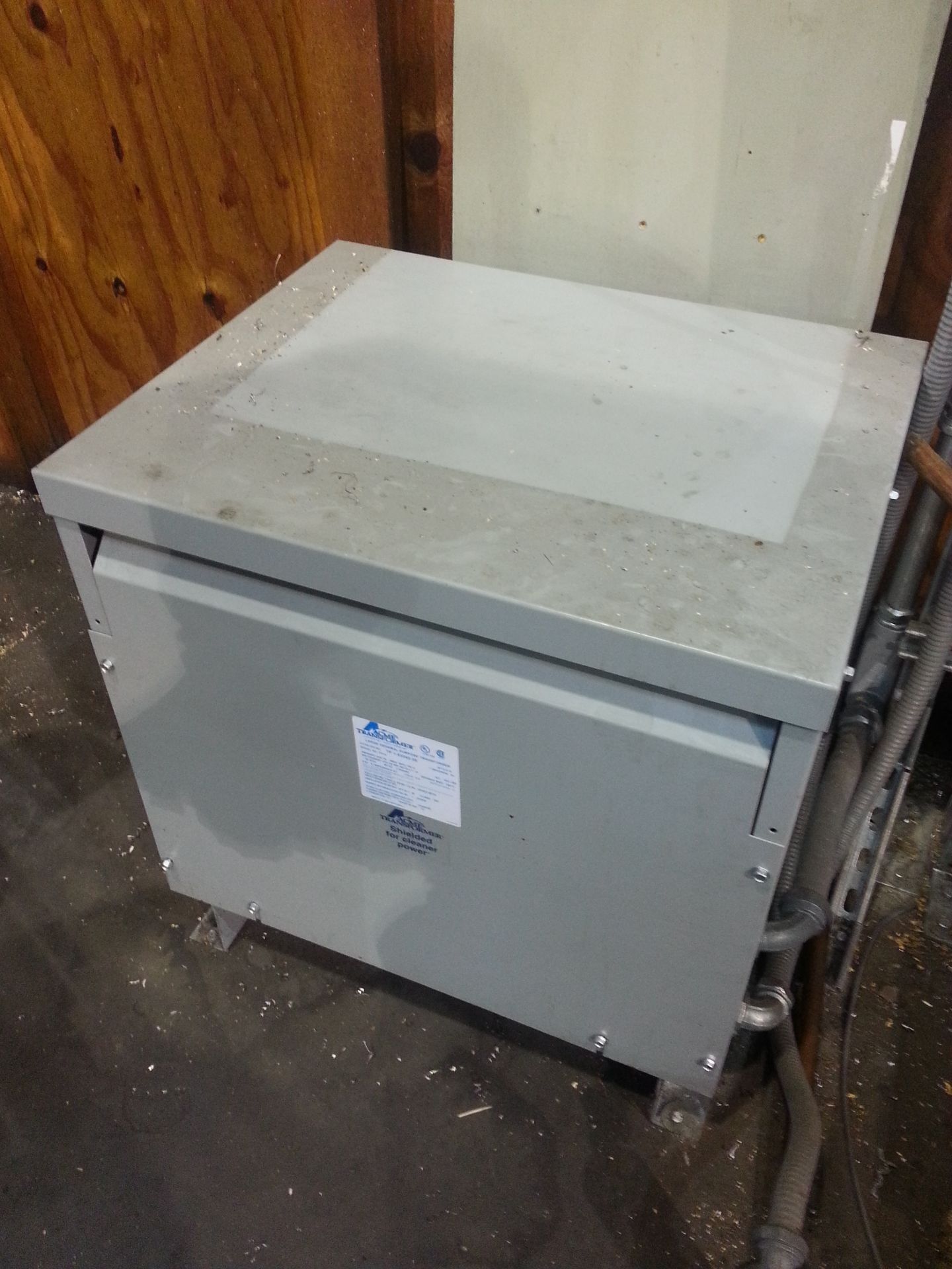 Acme Model TP1A Transformer, 480V, 30 KVA, 60 HZ, 3 Phase - Image 2 of 3