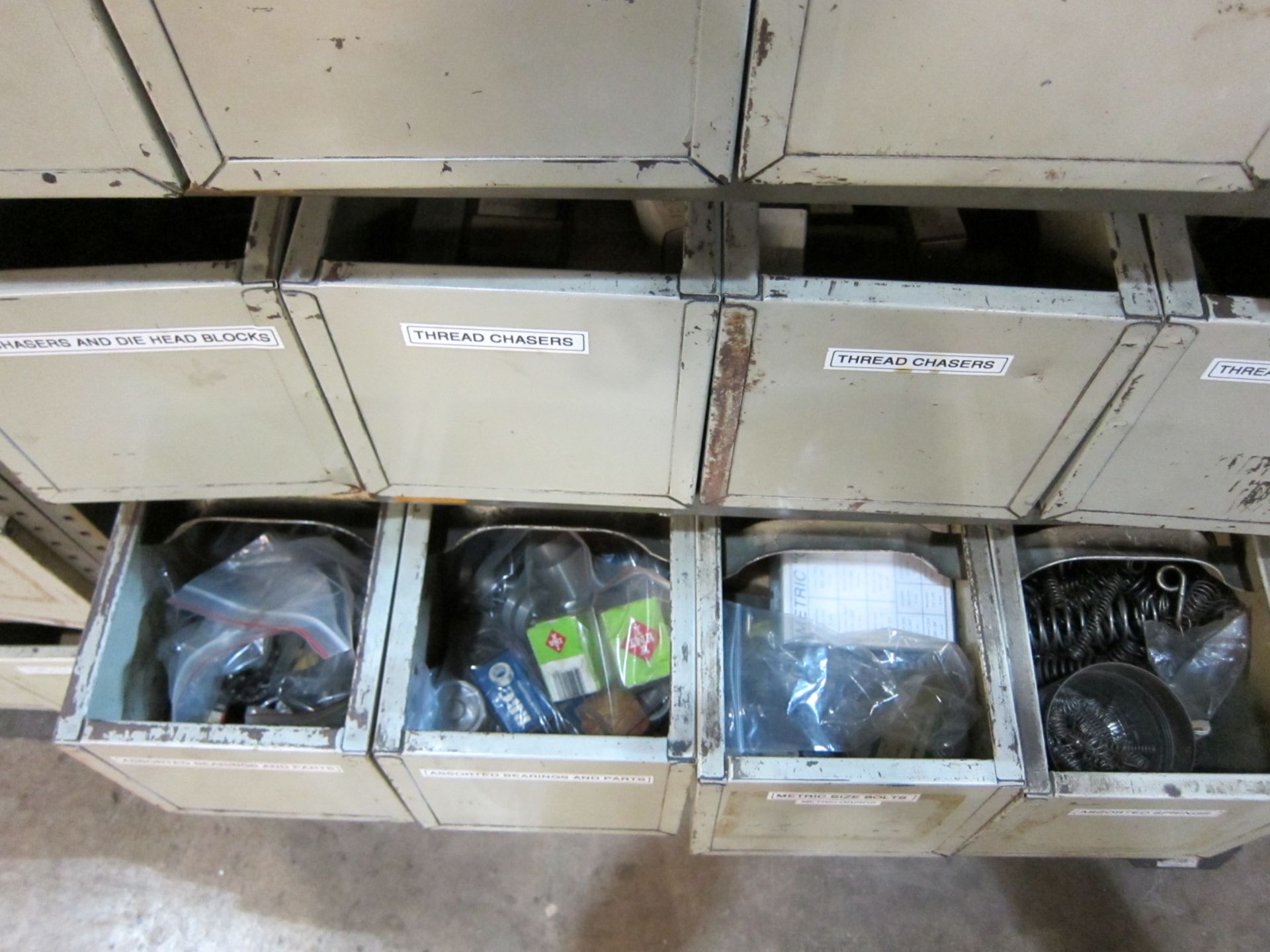 LOT ASSORTED THREAD CHASERS,BEARINGS,DRILL BUSHINGS & REPAIR PARTS - Image 3 of 6