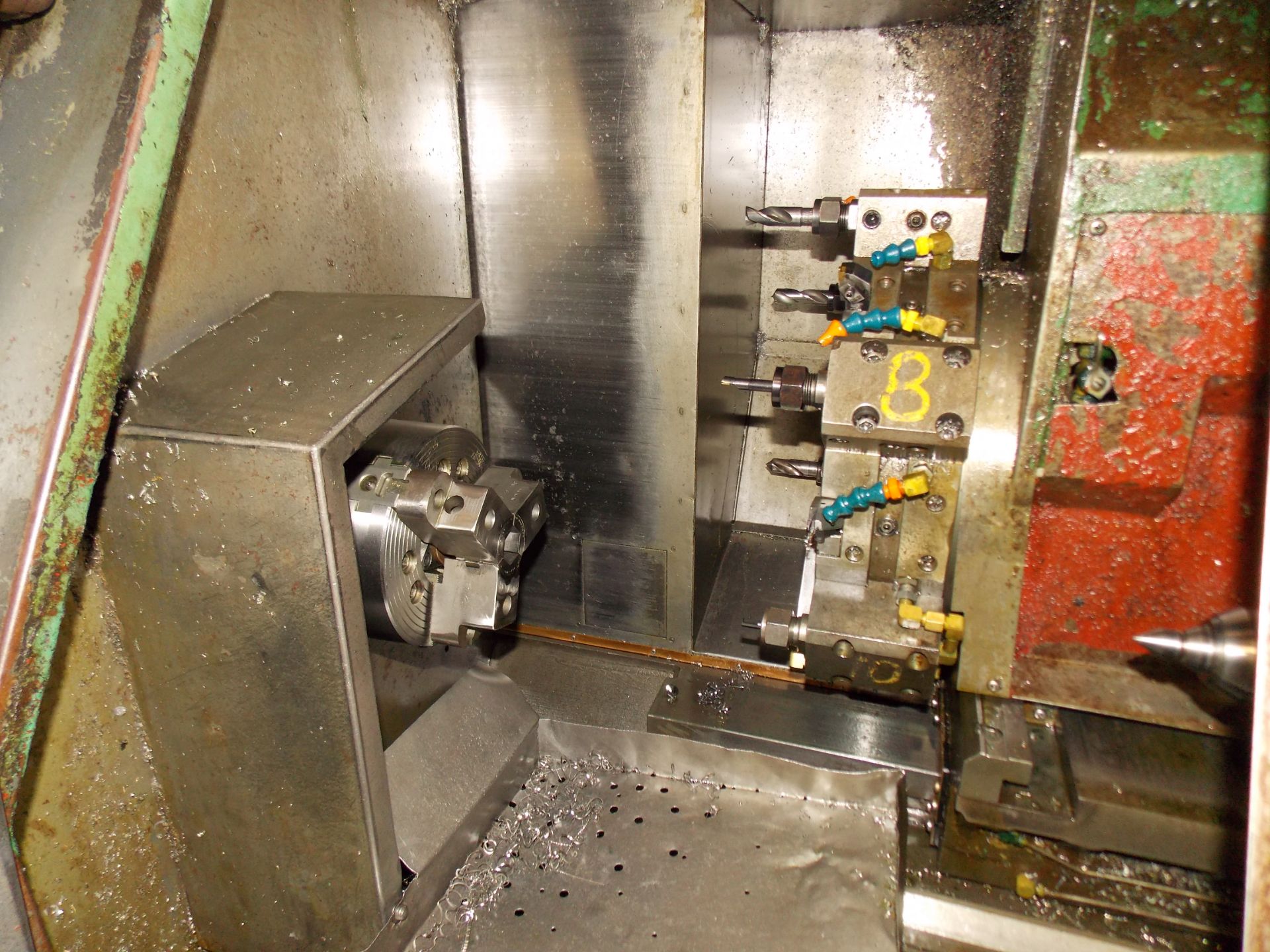 HITACHI SEIKI 3NE-300 CNC Lathe - Image 4 of 9