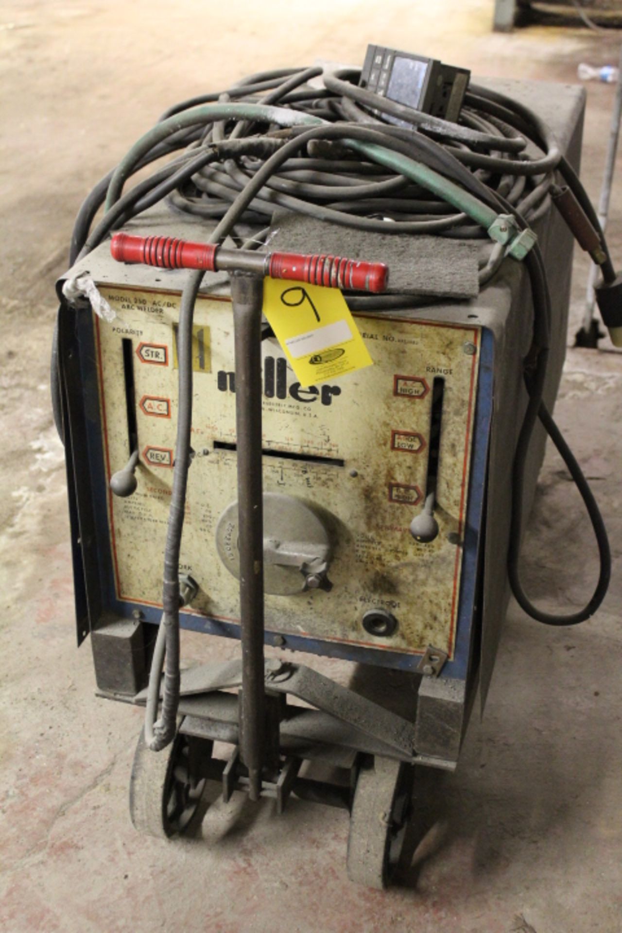 MILLER 250 AC/DC WELDER w/ Cart