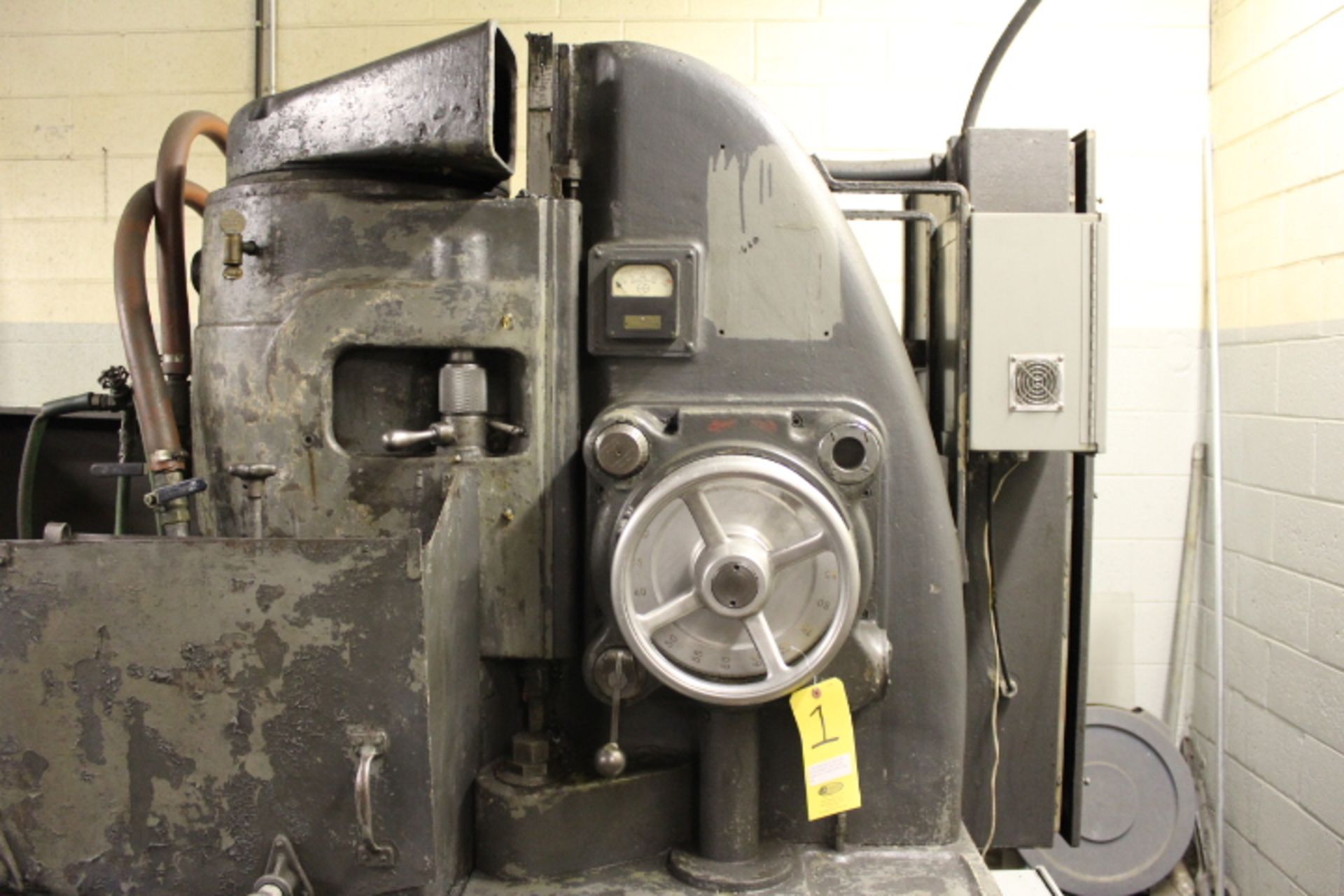 1955 BLANCHARD 18-36 ROTARY SURFACE GRINDER, 25 HP, 7/16 IN CHUCK, 15 IN. HT UNDER WHEEL, S/N 8735. - Image 2 of 3