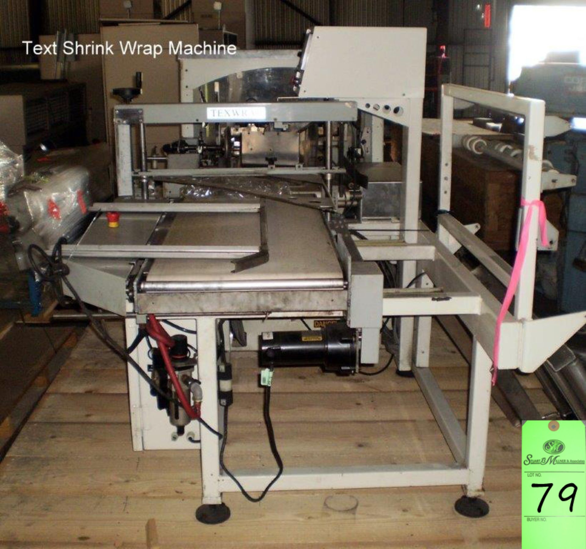 Text model 2201SS Shrink Wrap Machine; Ser#s1044 Complete System 115V 24V Controller C&C w/HMI - Image 2 of 3