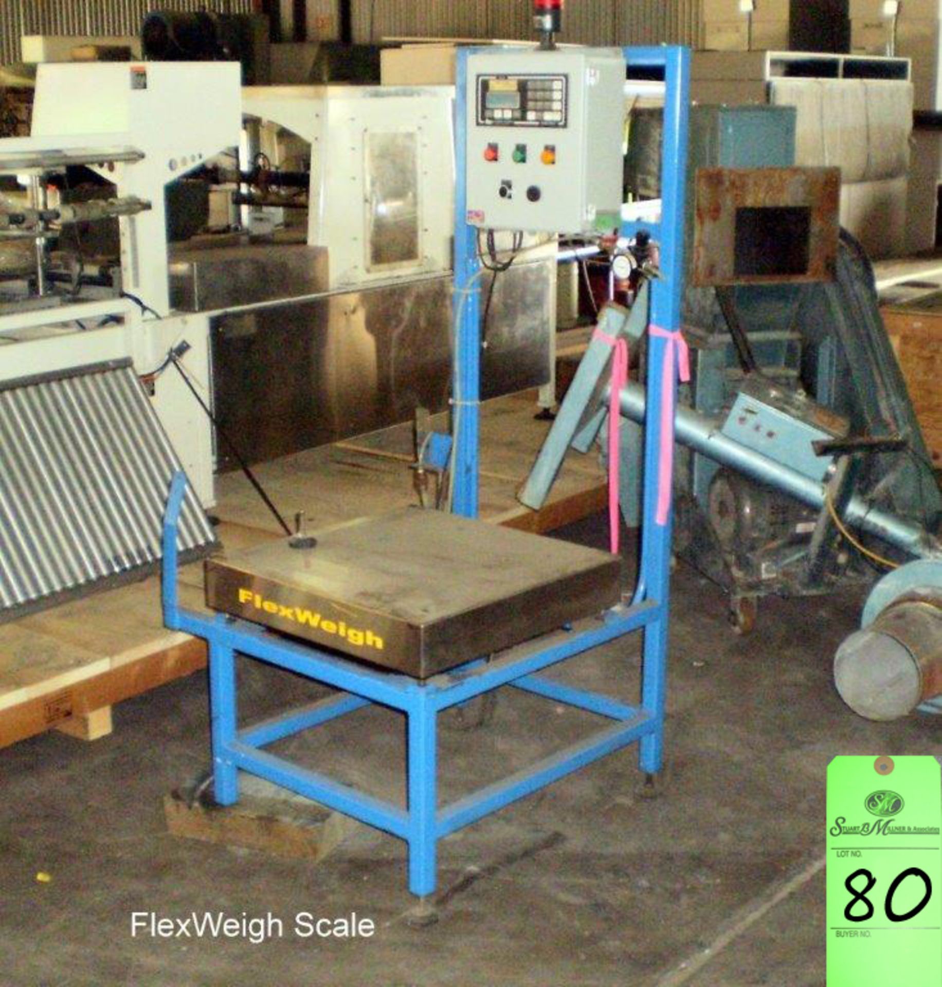 Flexweigh Electronic Scale; Ser#SPEC145746 Flexweigh Controller Capacity 100X.1LB 29"WX65"HX36"D. - Image 2 of 2