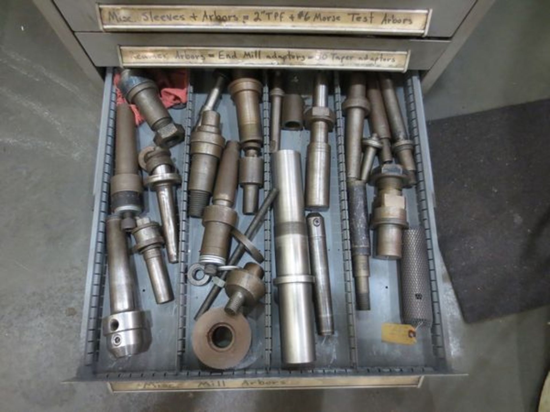Vidmar cabinet with contents of hand tools & machine tooling - Image 5 of 8