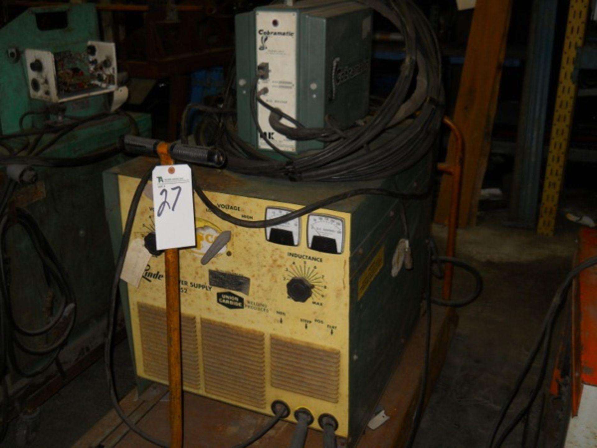 Linde Type VI-252, 100 Amp Arc Welder w/ Cobramatic Mig Welder (Located at 132nd. St)