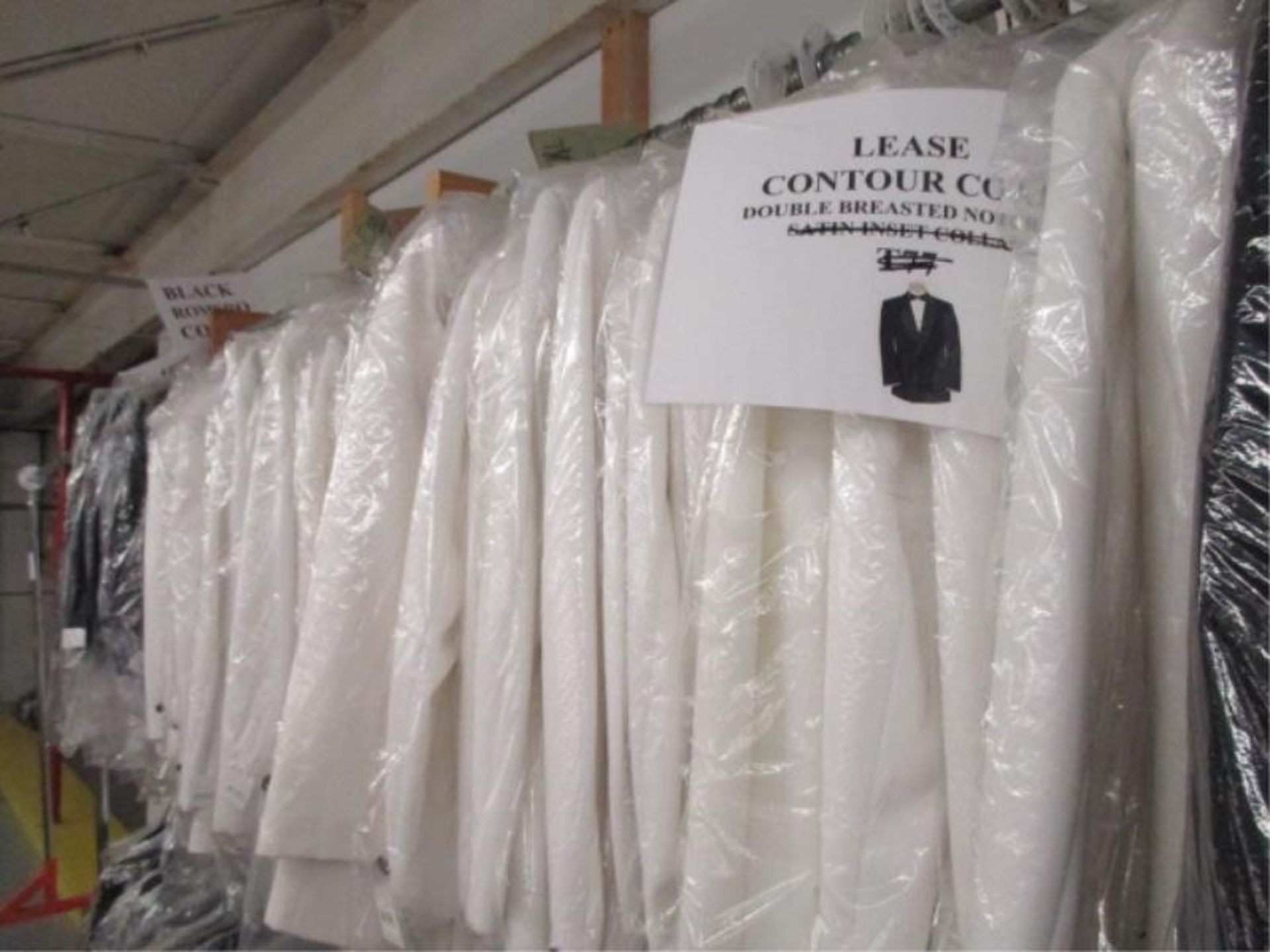 Lot Rental Mens Tux Jackets, Black, White, Dual Color, Etc, Approx. 1000 - Image 12 of 25