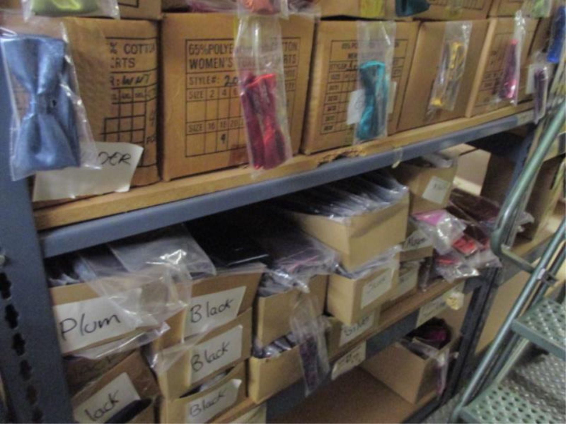 Lot Tux Accessories, Bow Ties, Cummerbunds, Suspenders, Etc, Approx 45 Shelves - Image 2 of 26