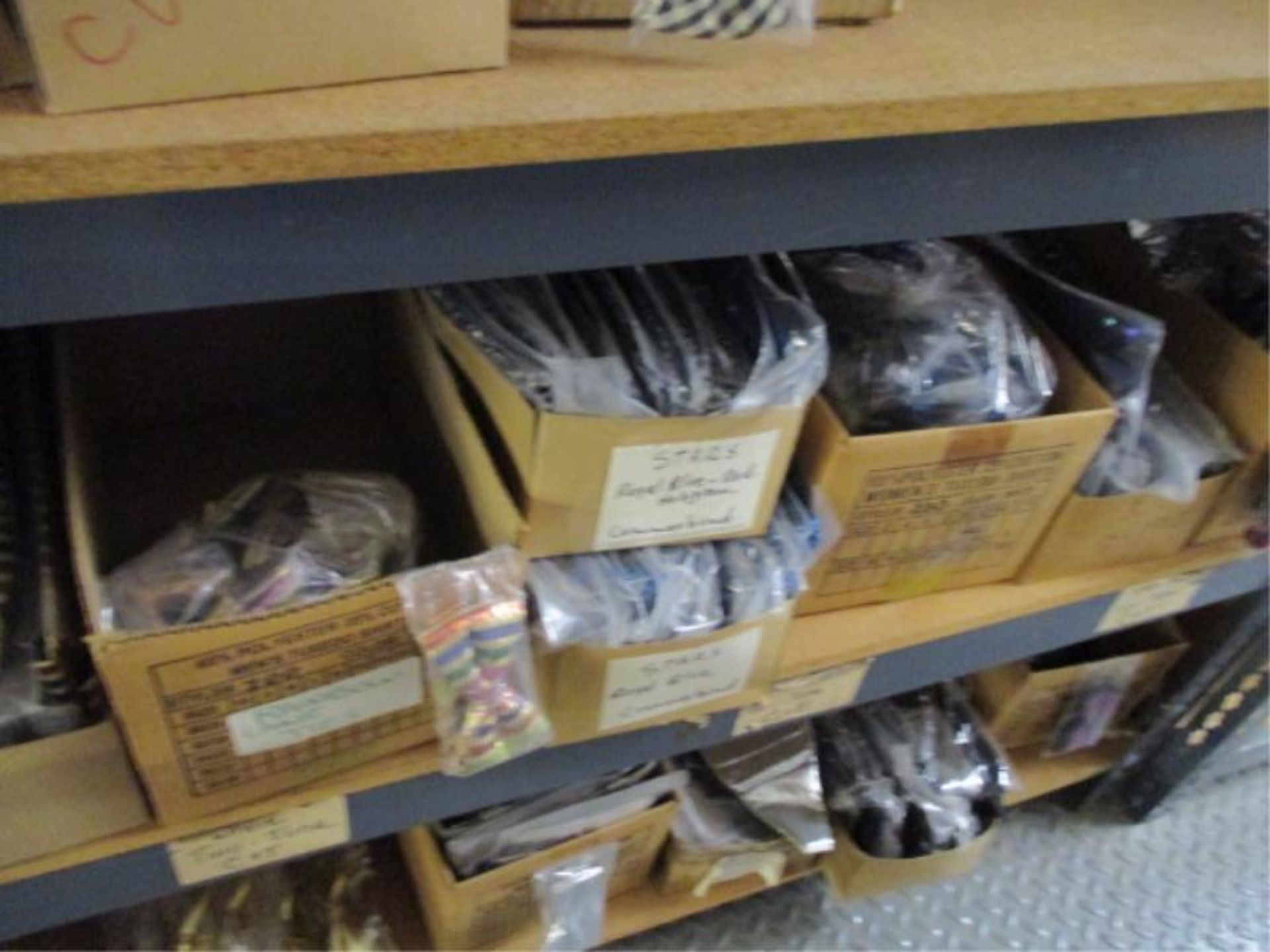 Lot Tux Accessories, Bow Ties, Cummerbunds, Suspenders, Etc, Approx 45 Shelves - Image 16 of 26