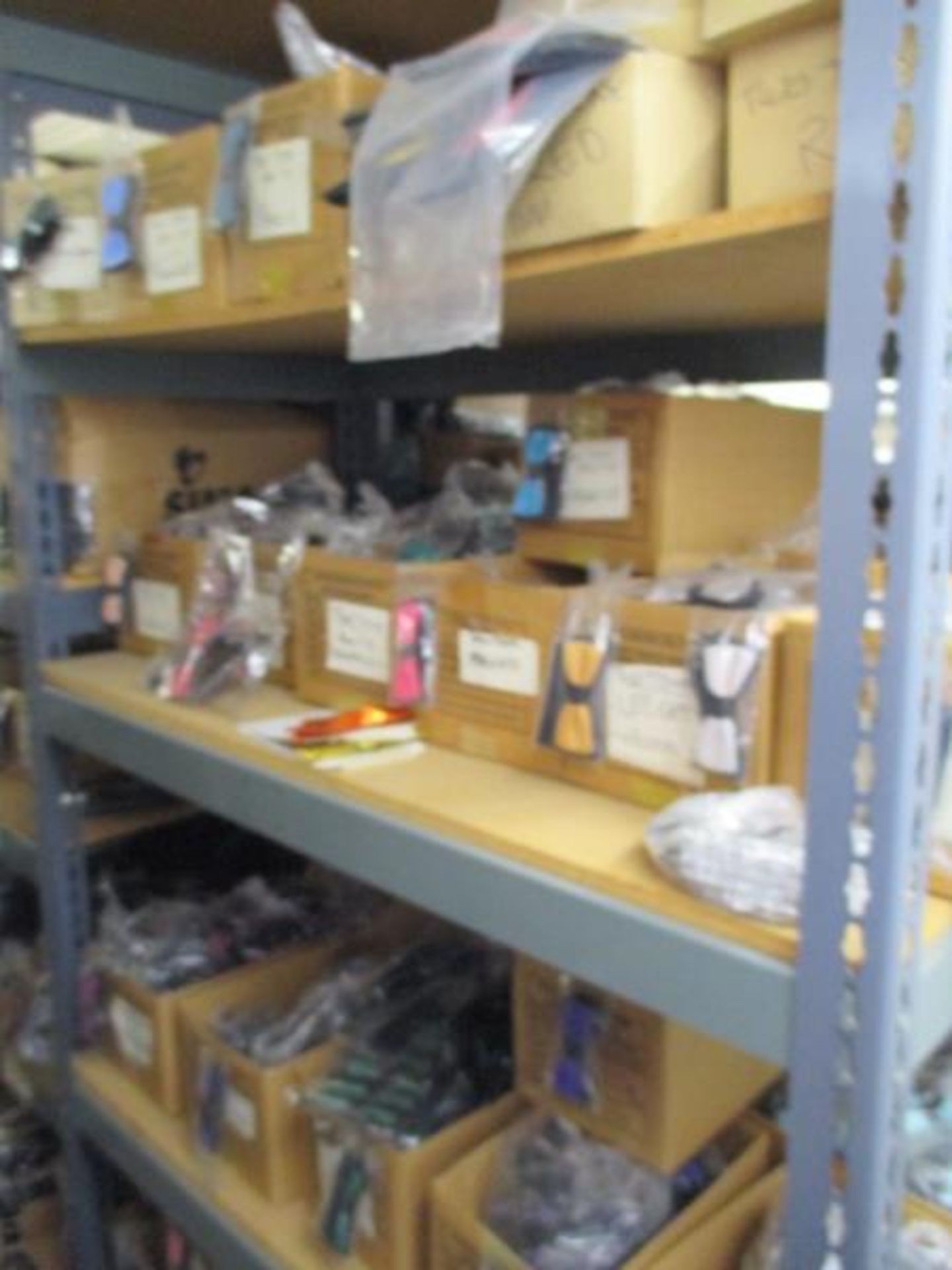 Lot Tux Accessories, Bow Ties, Cummerbunds, Suspenders, Etc, Approx 45 Shelves - Image 12 of 26