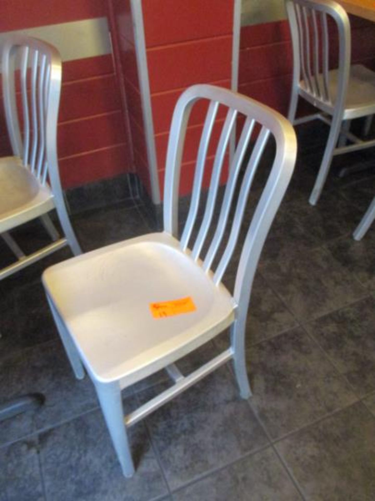 (16) Aluminum Dining Chairs