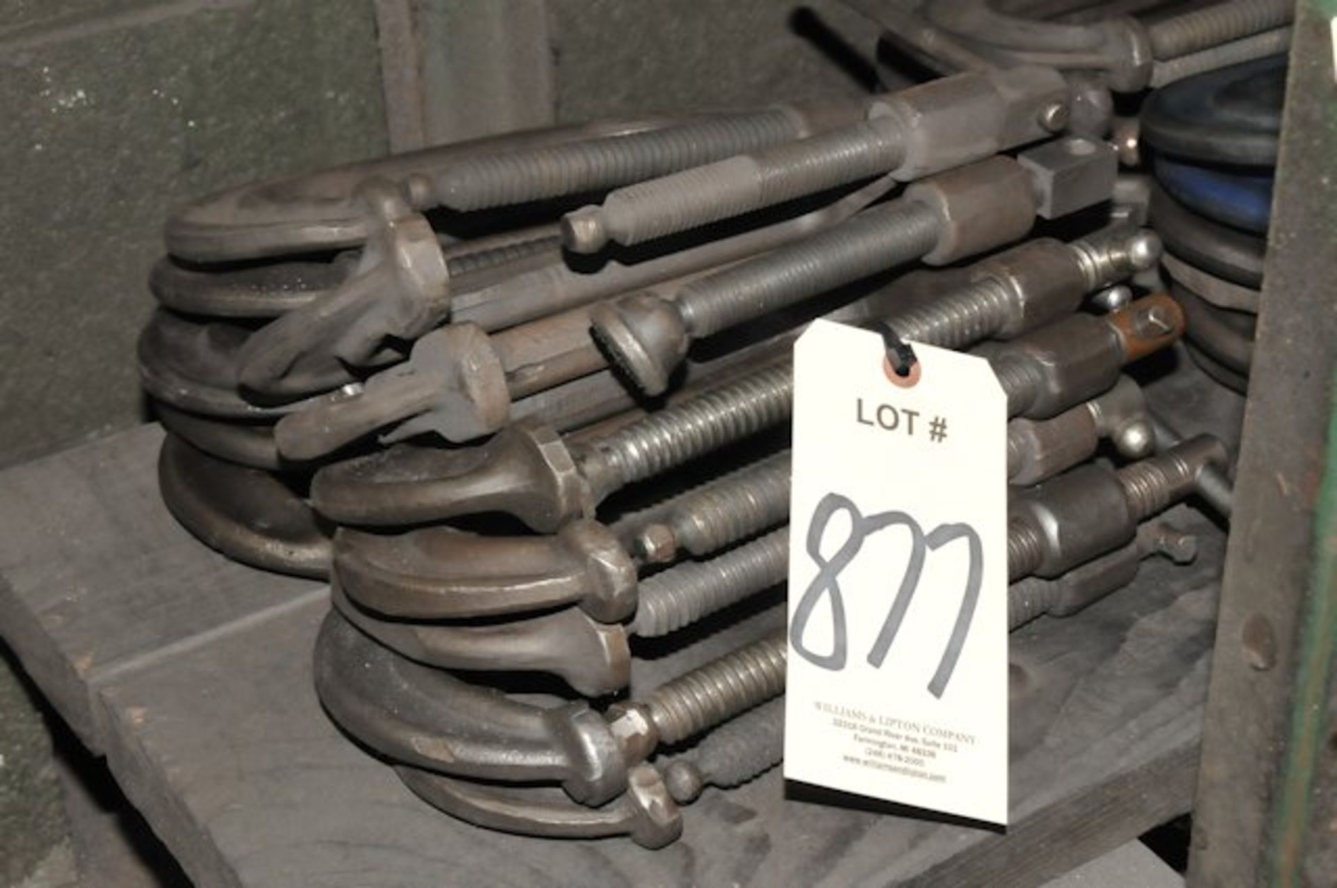 Lot-(11) 6" C-Clamps