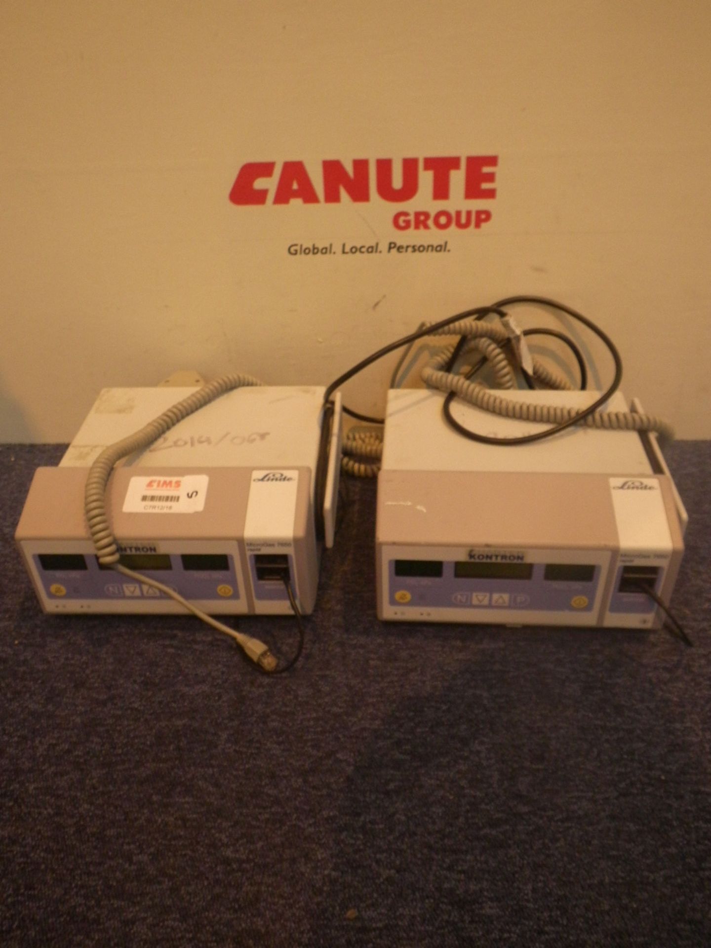 2 x Charter Kontron MicroGas 7650 Rapid Analyser *One Powers up, One doesnt*
