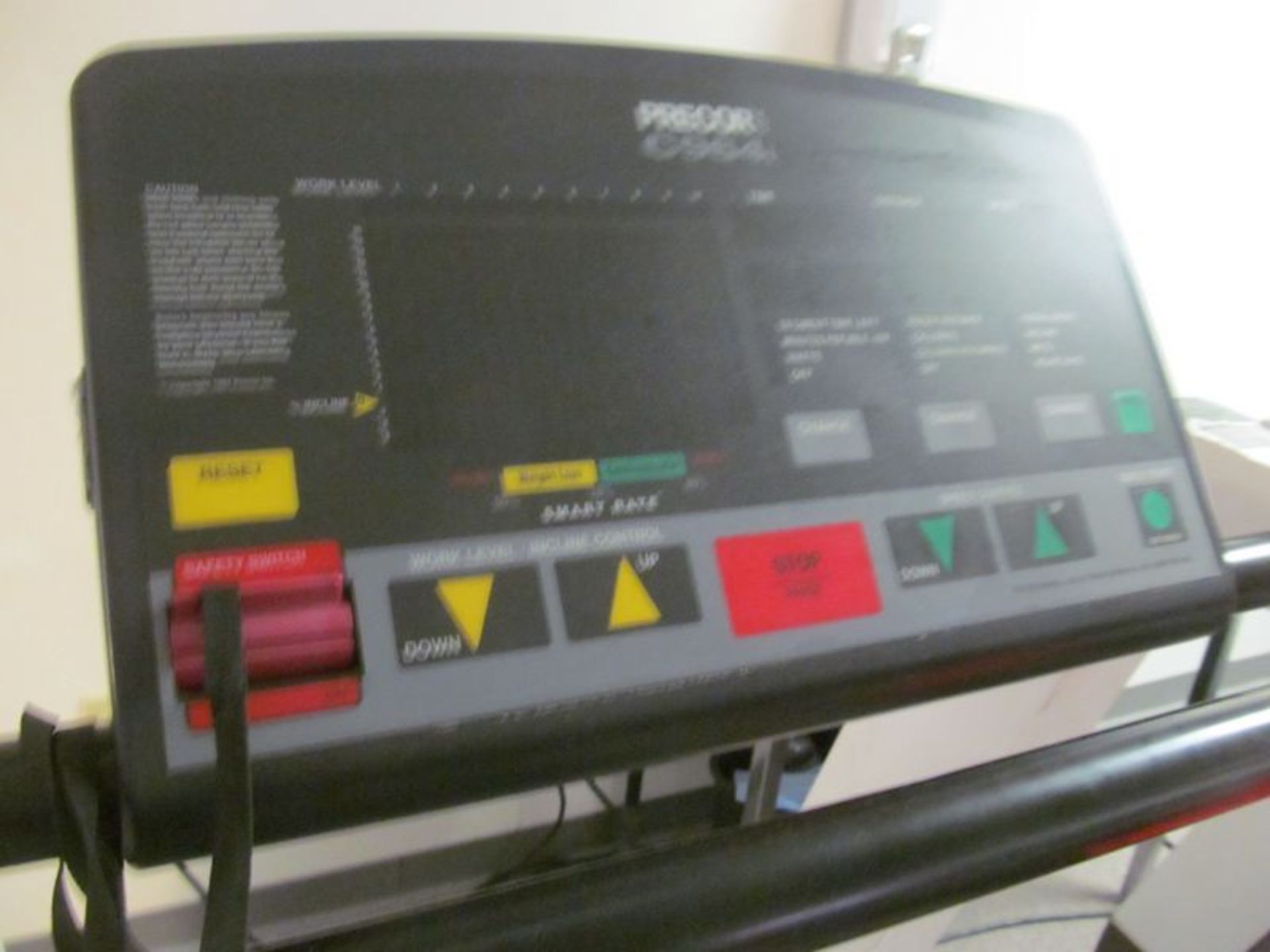 Precor electric treadmill machine, M/N C964i, with digital controls, 120v, 1 PH - Image 3 of 3