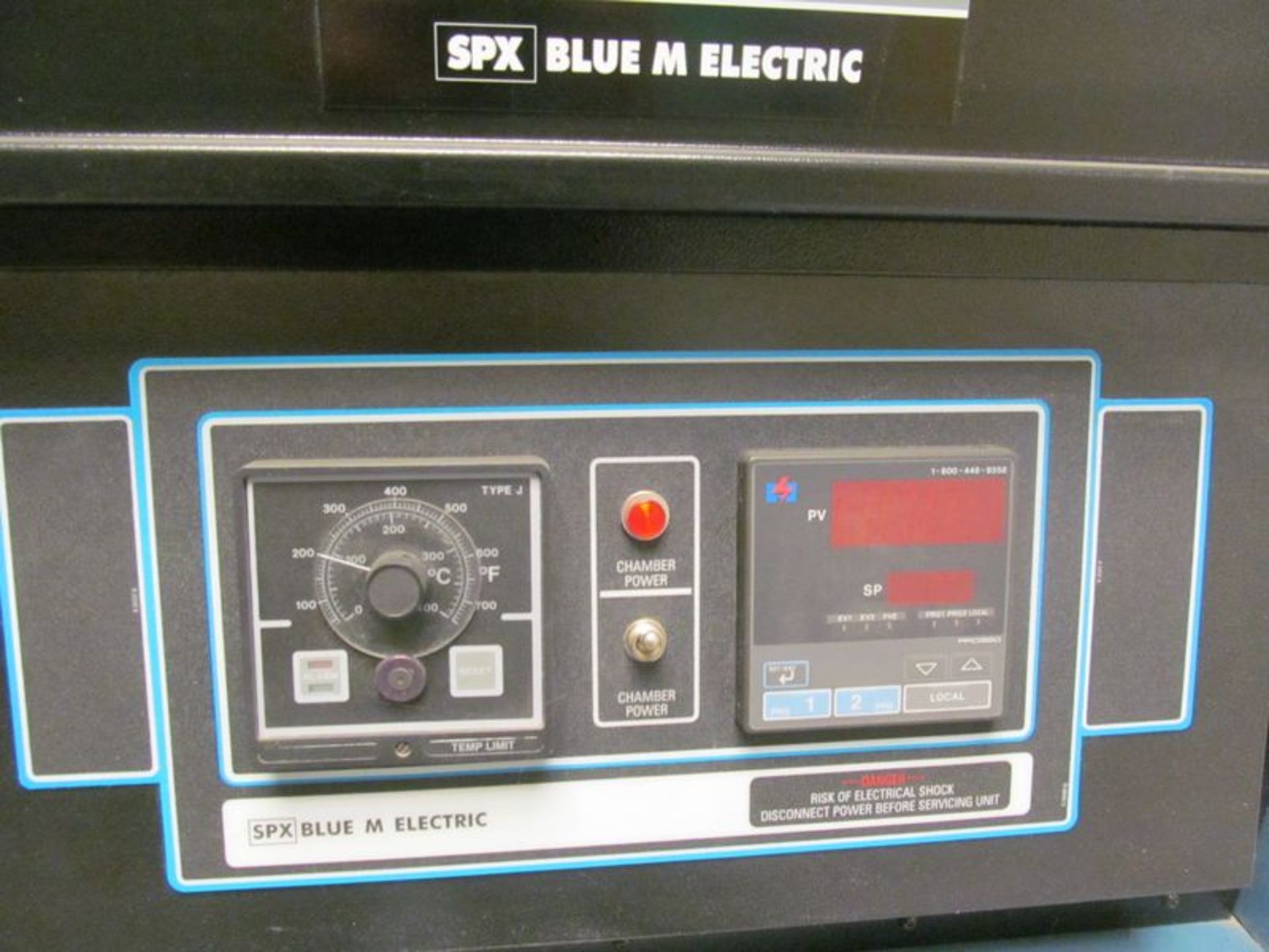 Blue M SPX evironmental chamber oven, M/N DCW-256-F-MP350, S/N 30239, temp rating 350 DegC, 240V, - Image 3 of 6