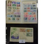 Assorted Commonwealth and other stamps, including two 2d blues, various covers and other items,