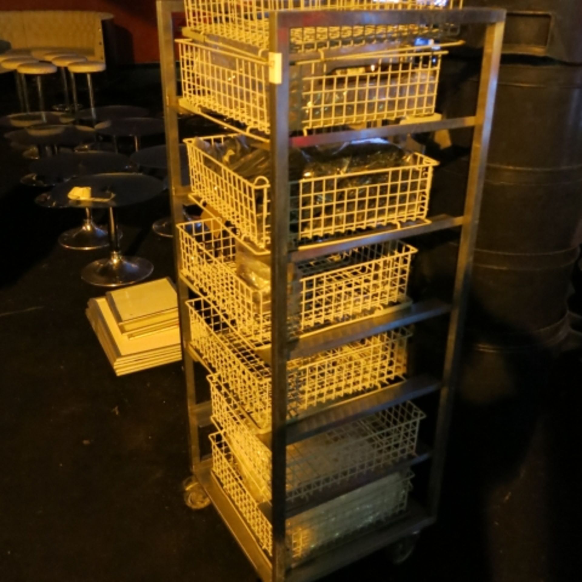 6 Tier Stainless Steel Catering Trolley - Image 2 of 2