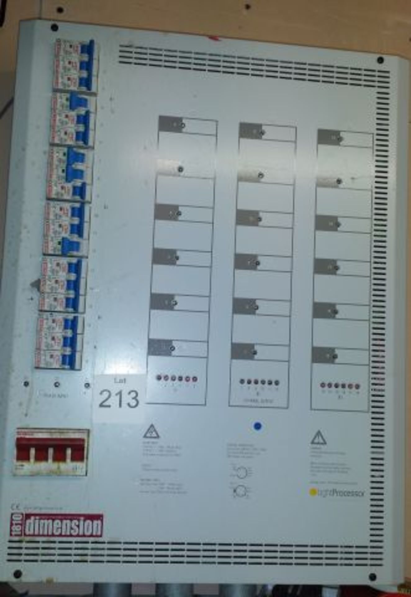 Light Processor Dimension 1810 Dimmer Pack - Used to control any effects or mood lighting, 18