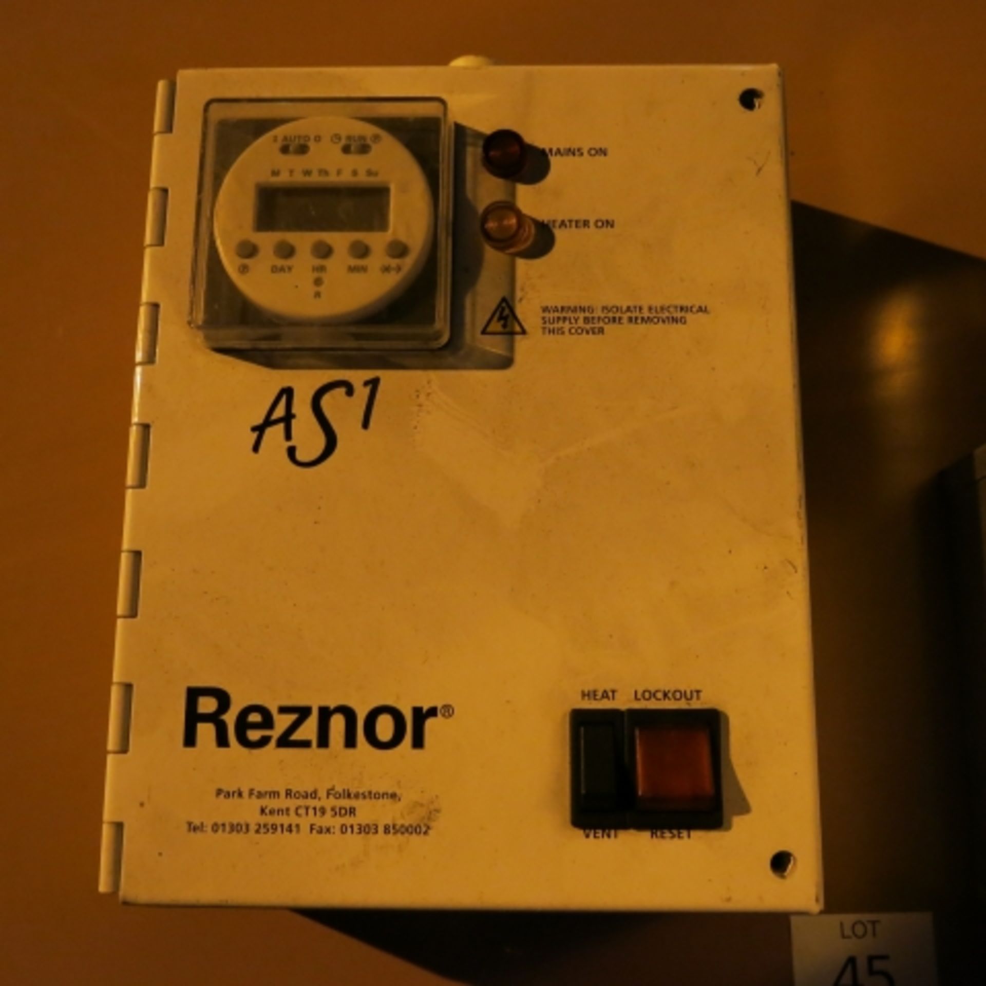 Reznor Euro C 4036 35.8kw Gas Fired Heater Unit - Image 2 of 2