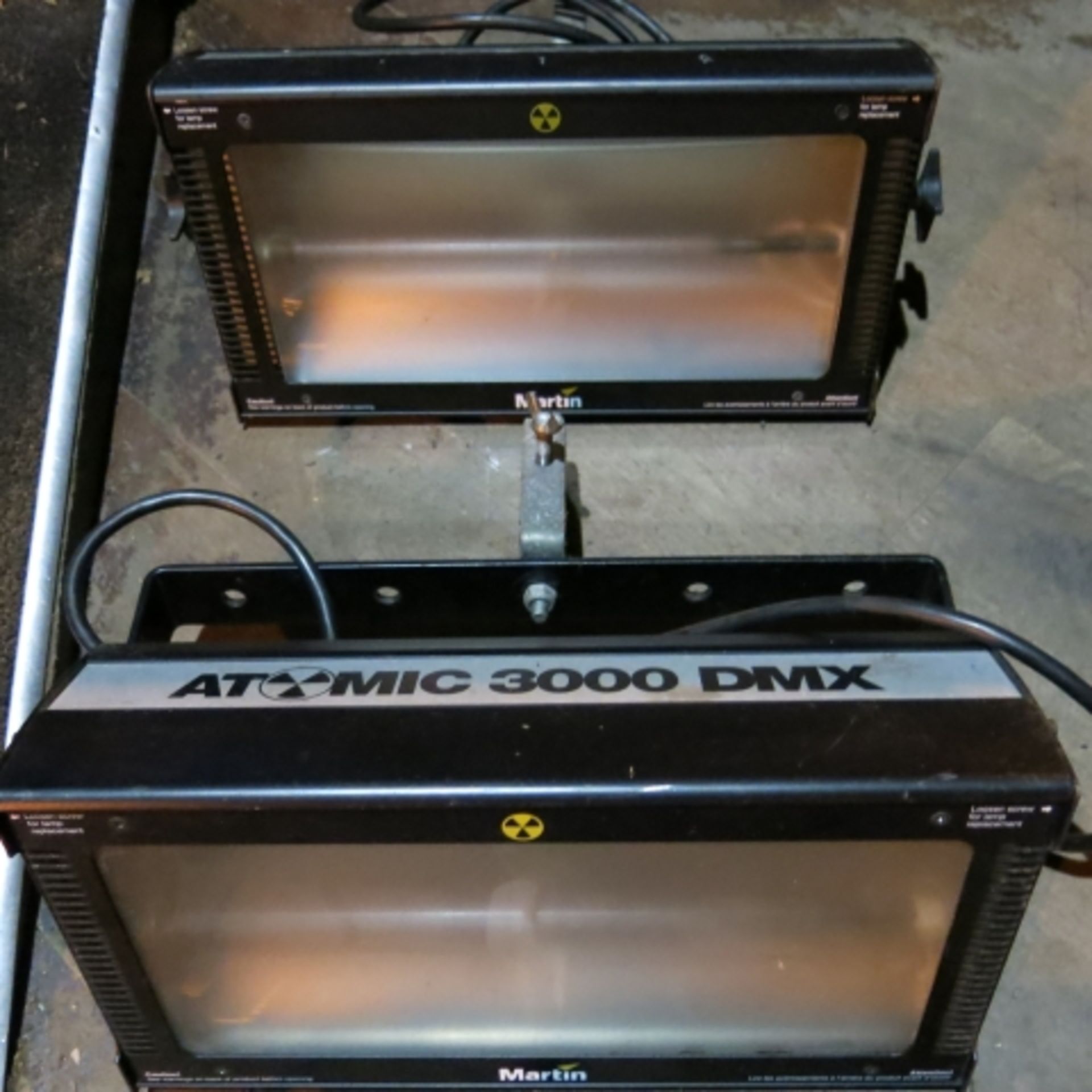 3 x Martin Atomic 3000DMX Strobe Lights - Image 2 of 2