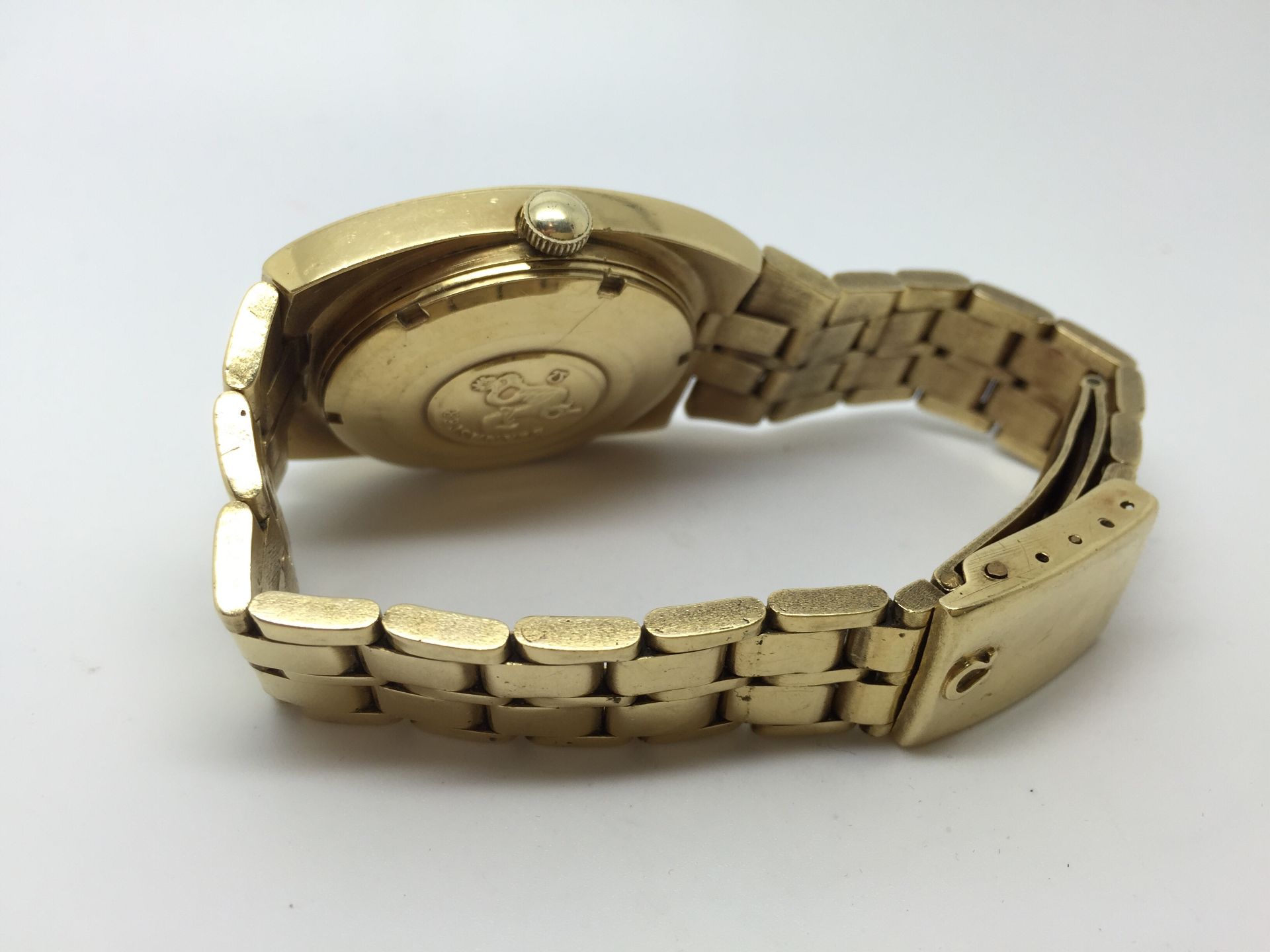 18ct GOLD GENTS OMEGA SEAMASTER WATCH - Image 3 of 3