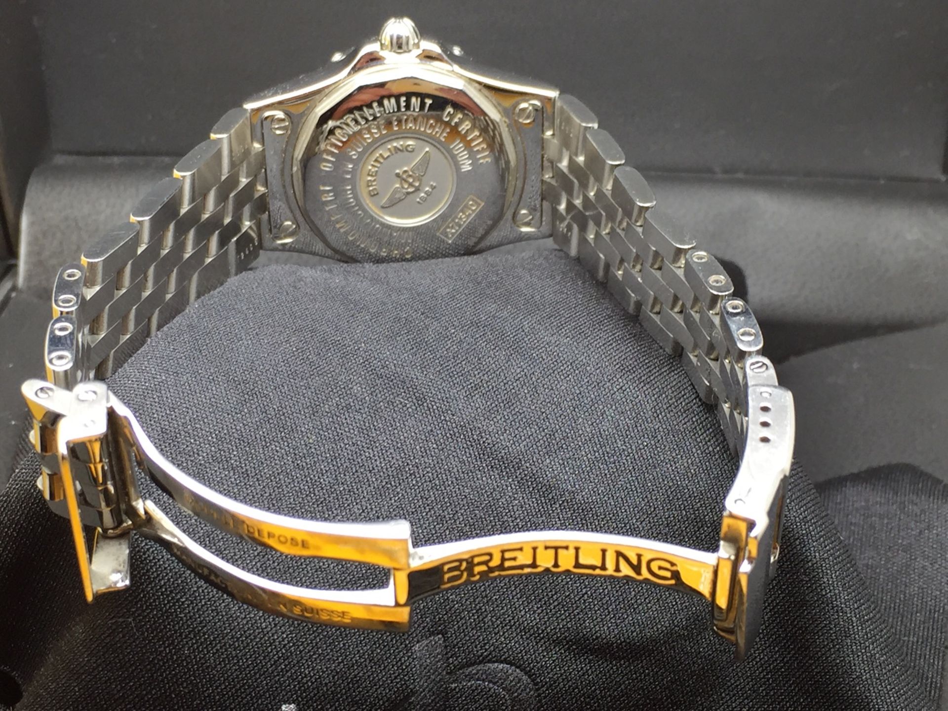 LADIES BREITLING DIAMOND WATCH * STARLINER A7134053 / A602 - Image 6 of 13