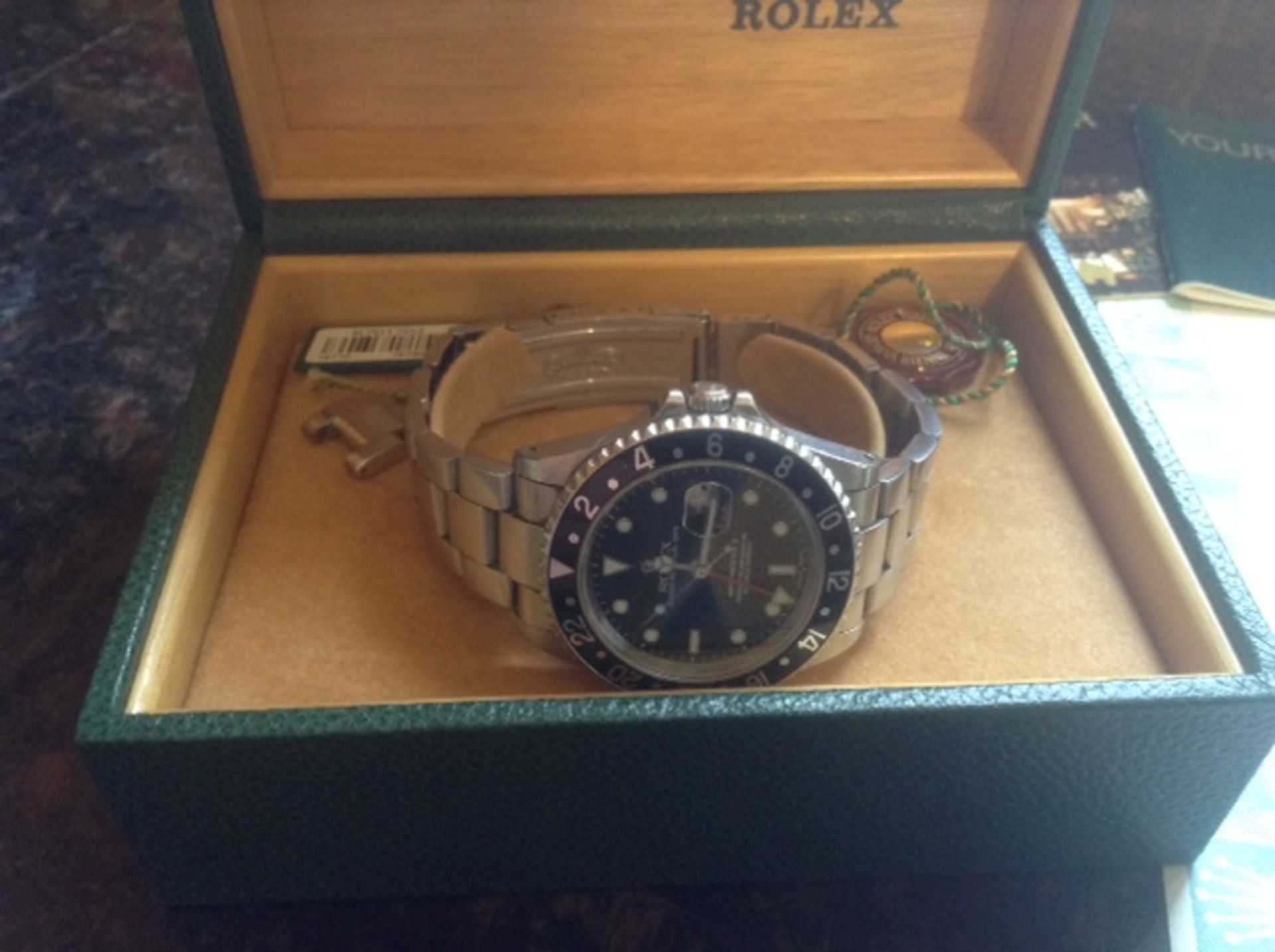 Rolex GMT 2. Boxed papers etc - Image 2 of 15