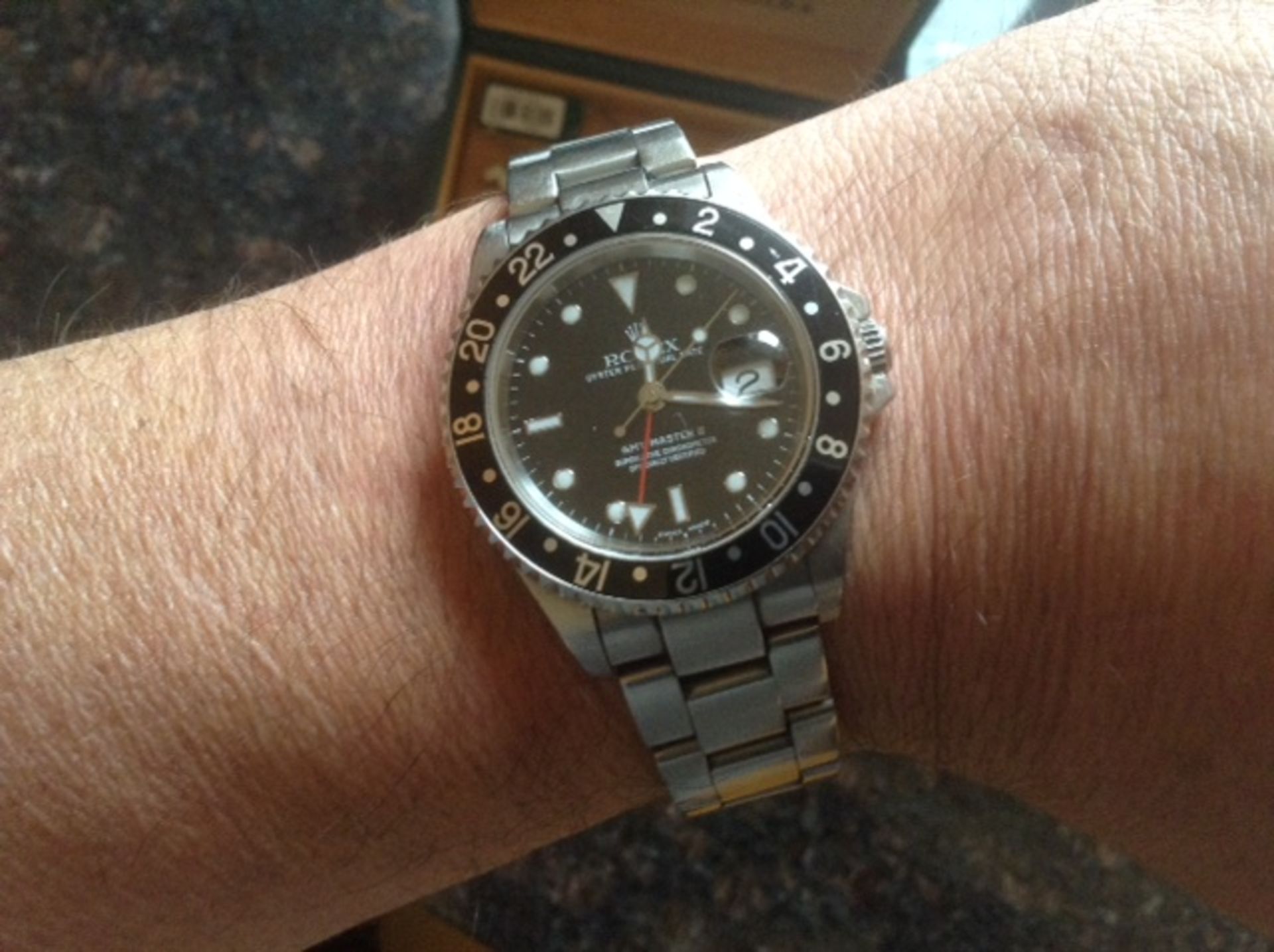 Rolex GMT 2. Boxed papers etc - Image 6 of 15