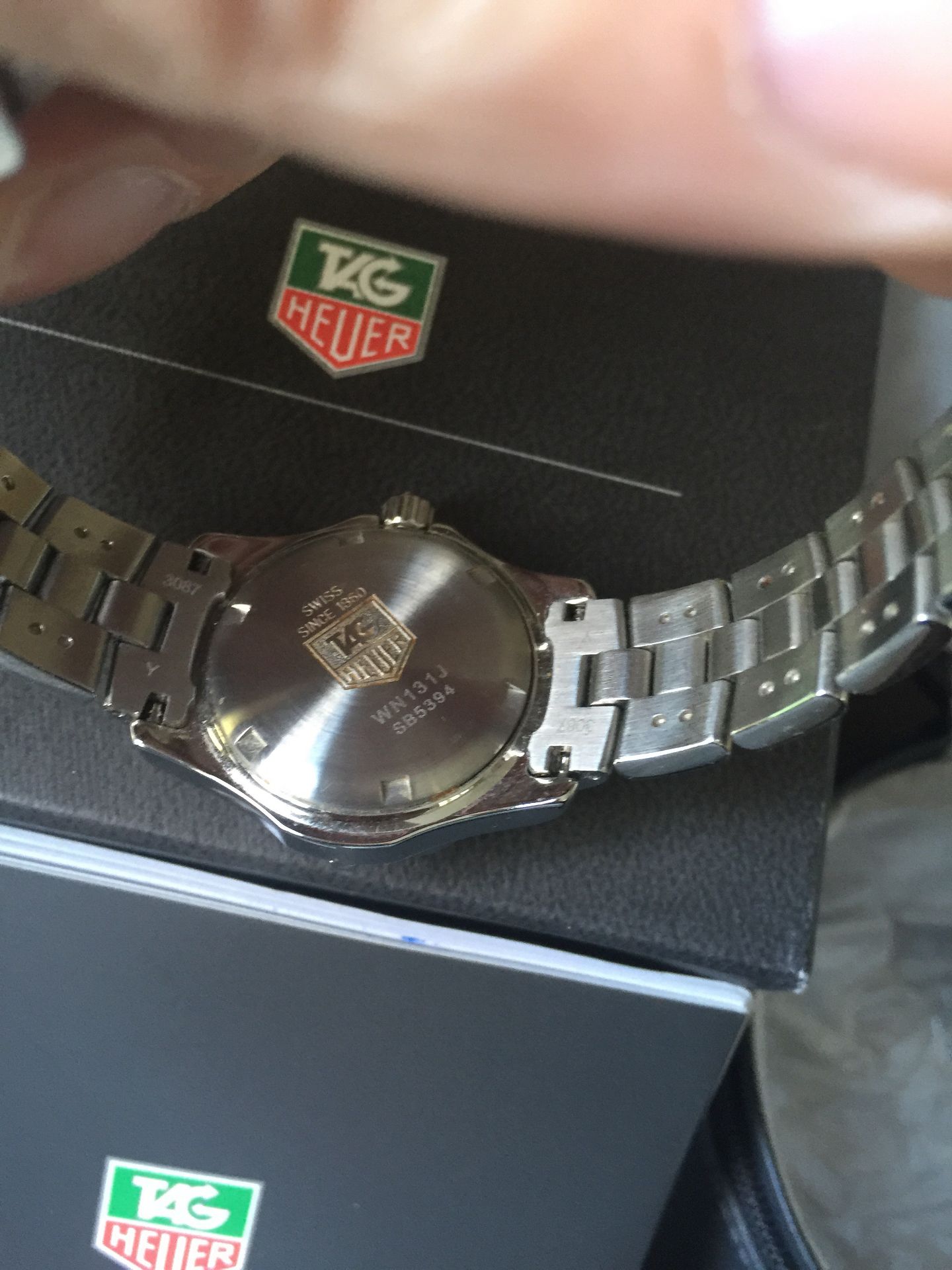 STUNNING TAG HEUER DIAMOND WATCH WITH BOX & PAPERS - Image 3 of 4
