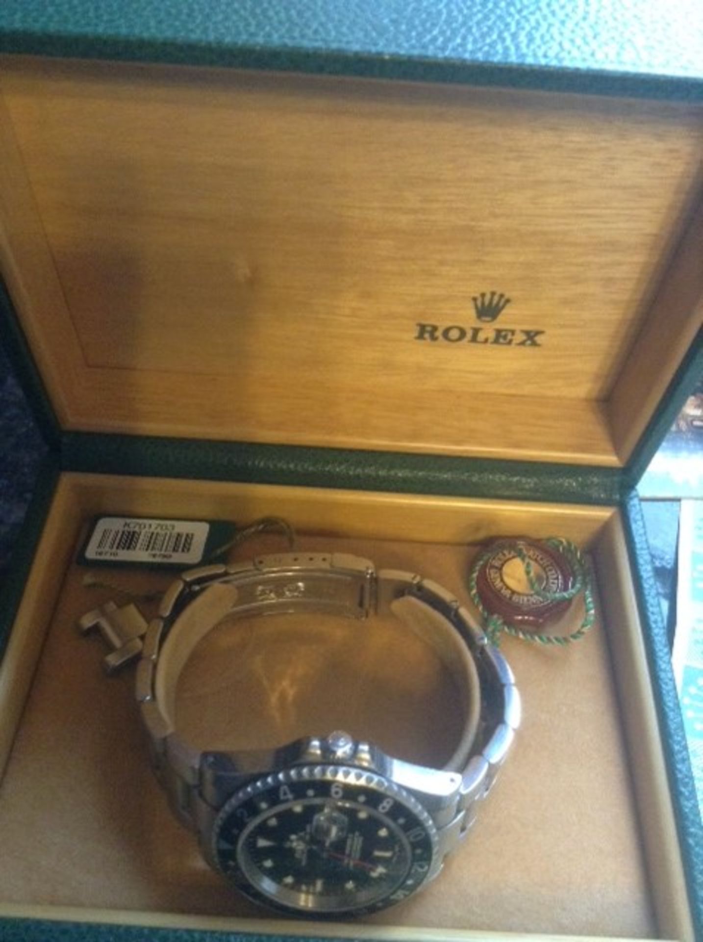 Rolex GMT 2. Boxed papers etc - Image 5 of 15