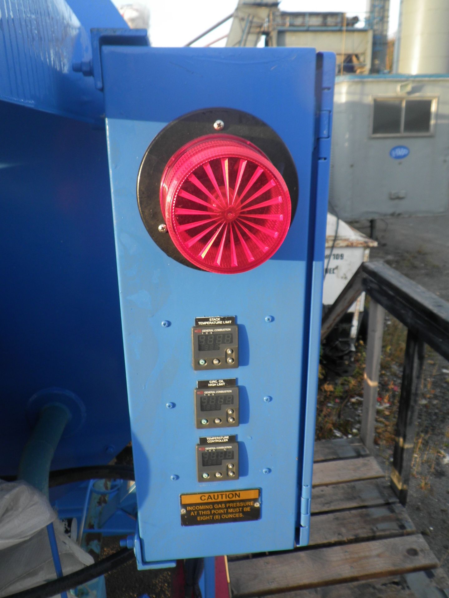 2013 HY-WAY HYCGO 100 HOT OIL HEATER S/N 5925 W/ 460 VOLT C/W HYC80-100, 480C.PORT CONTROL S/N - Image 7 of 7