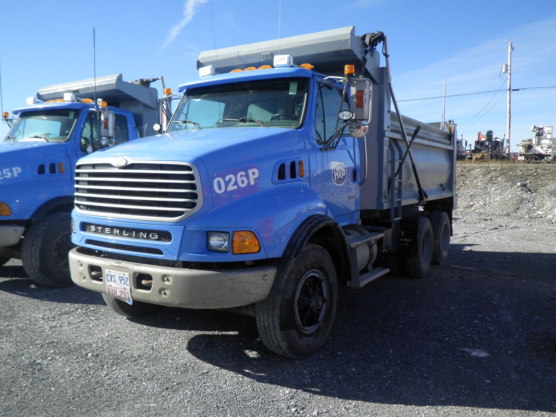 2006 STERLING MODEL L9500 T/A DUMP TRUCK S/N 2FZHAZDE36AW89204 W/ CAT MODEL C13 ACERT DIESEL ENGINE,