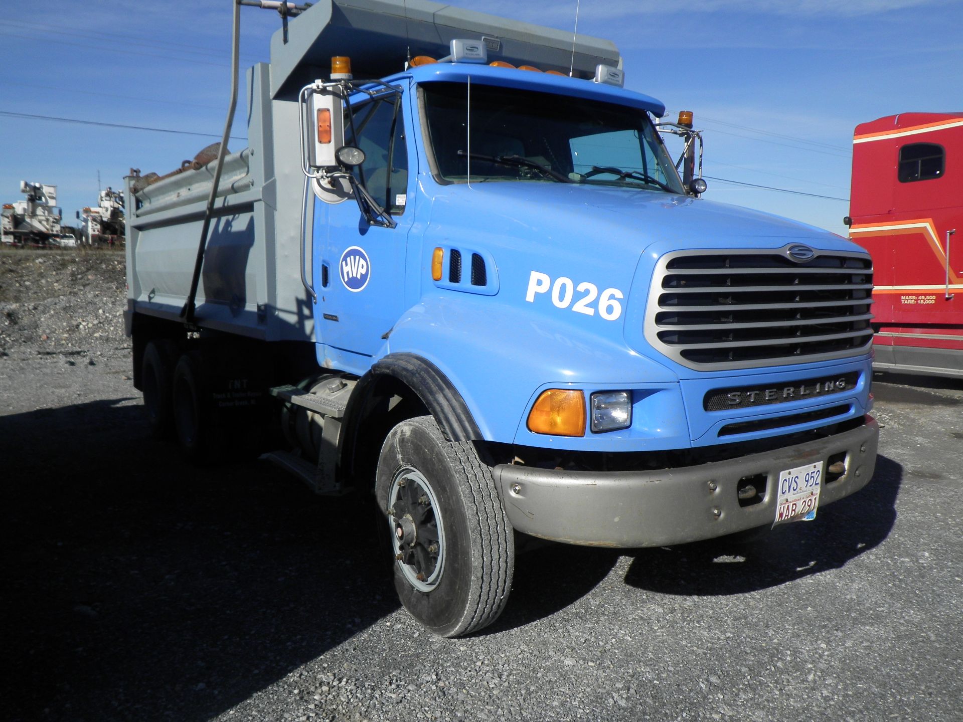 2006 STERLING MODEL L9500 T/A DUMP TRUCK S/N 2FZHAZDE36AW89204 W/ CAT MODEL C13 ACERT DIESEL ENGINE, - Image 4 of 4