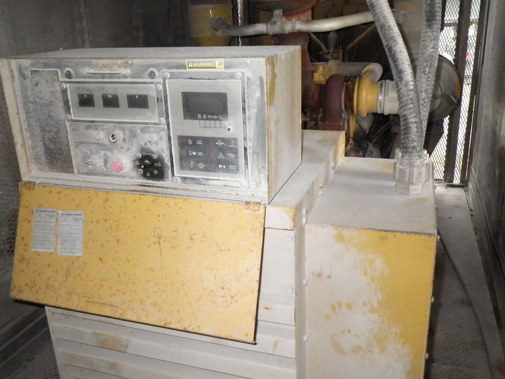 1992 CATERPILLAR MODEL 3412TA, 545 KVA, 480 VOLT, SKID MOUNT GENERATOR, S/N 81Z13205  (TO BE REMOVED - Image 2 of 7