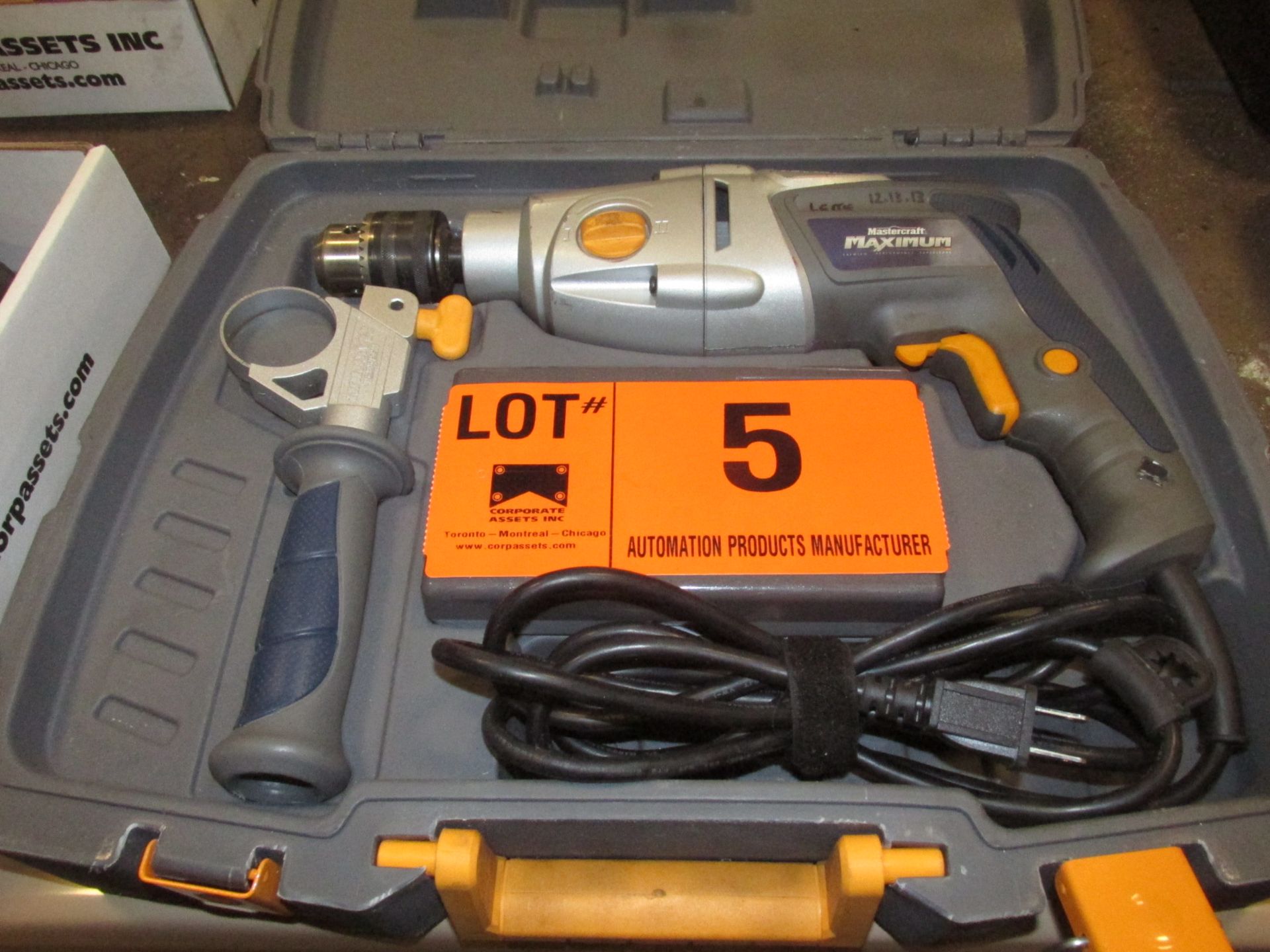 MASTERCRAFT MAXIMUM HAMMER DRILL